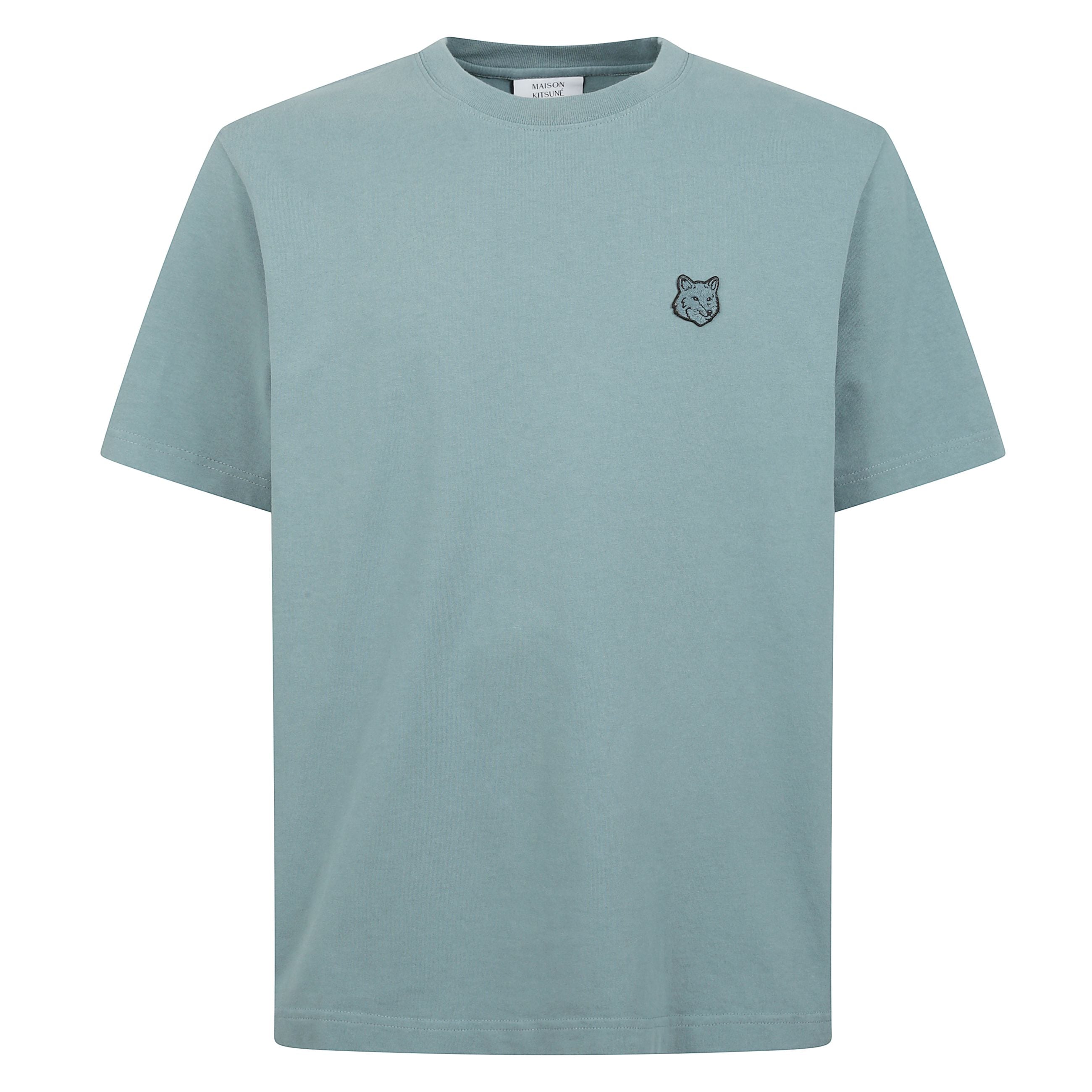 Bold fox head patch comfort tee shirt