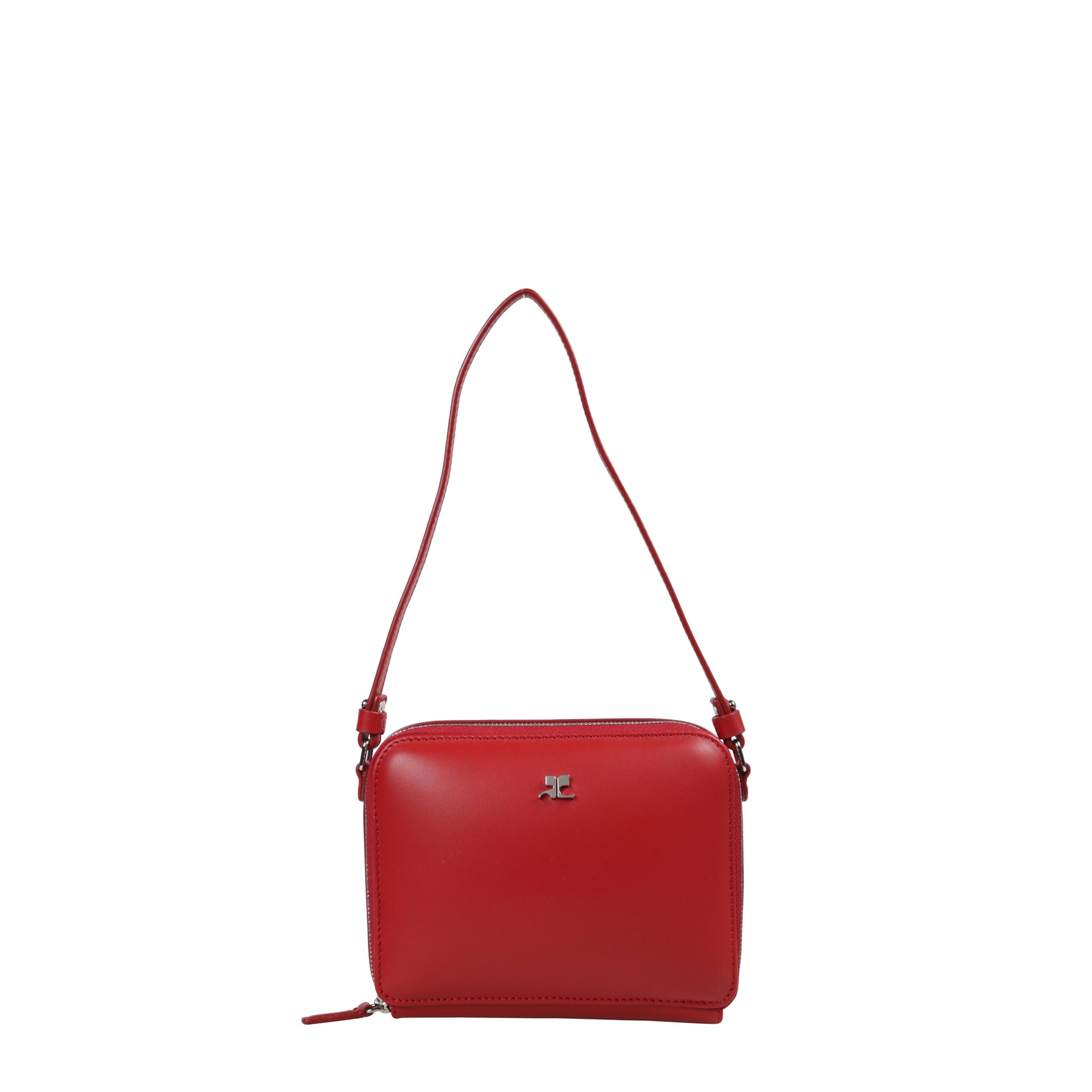 Cloud chained leather bag