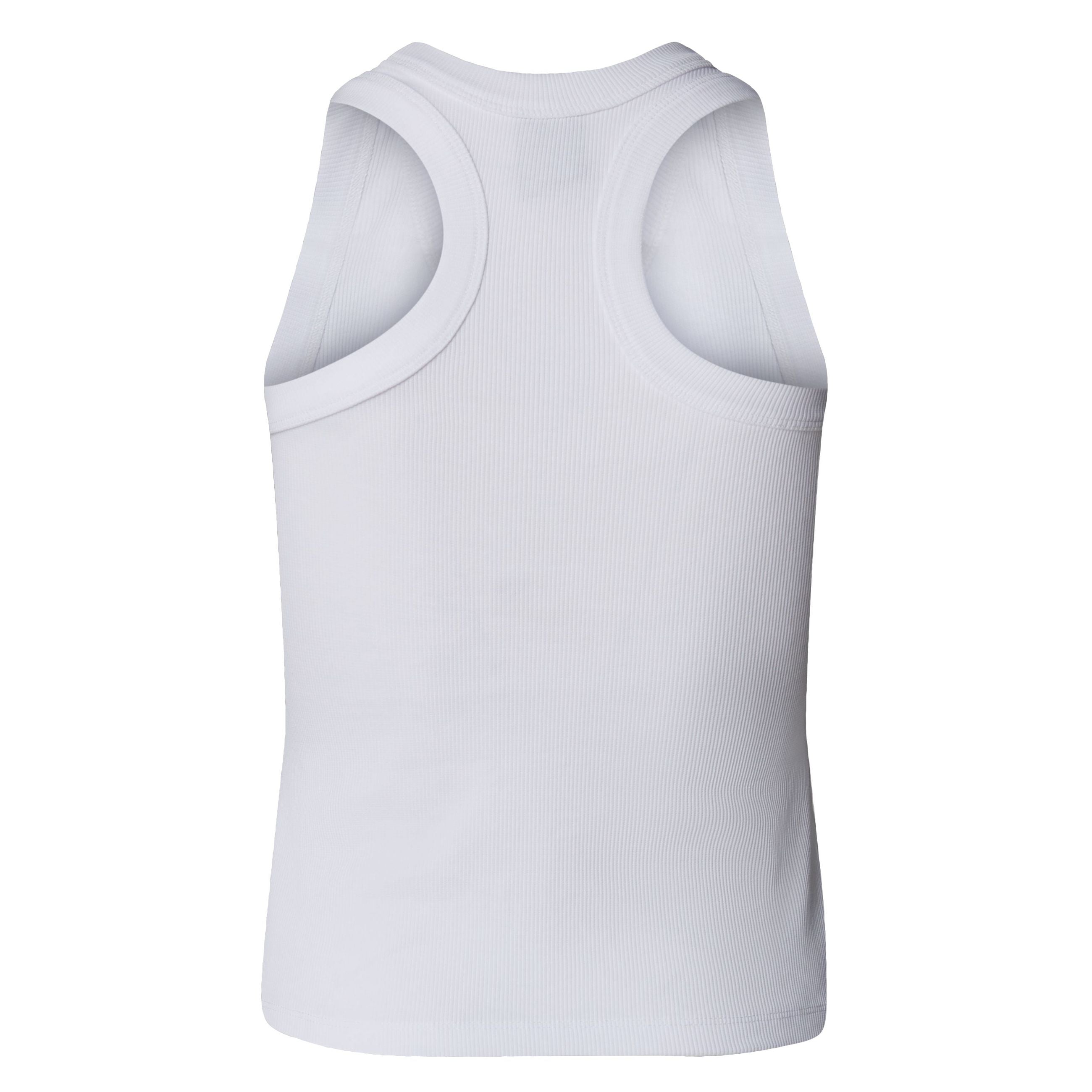 The north face top a costine con logo a contrasto.