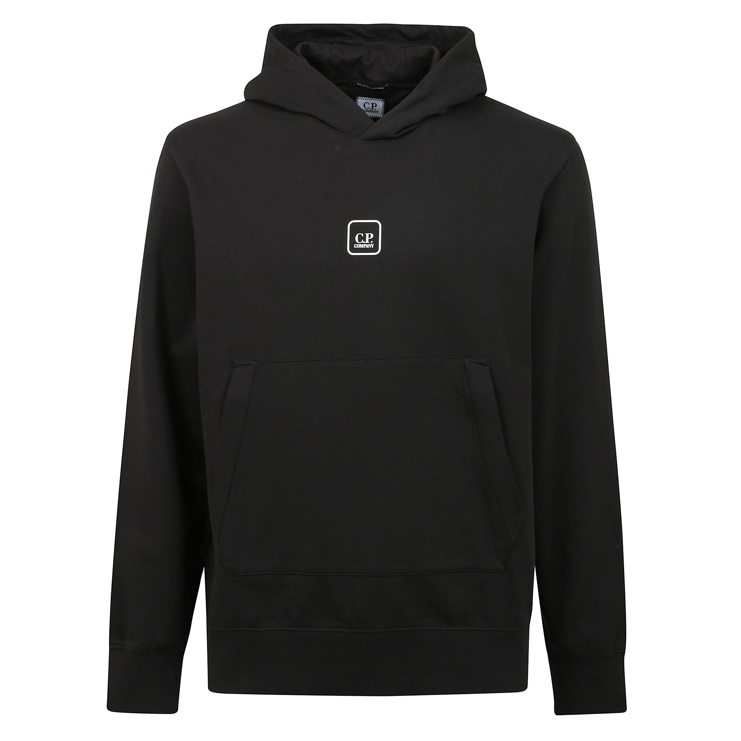 The metropolis series stretch fleece hooded graphic sweatshirt
felpa con stampa, tasca frontale a canguro e stampa con logo sul davanti