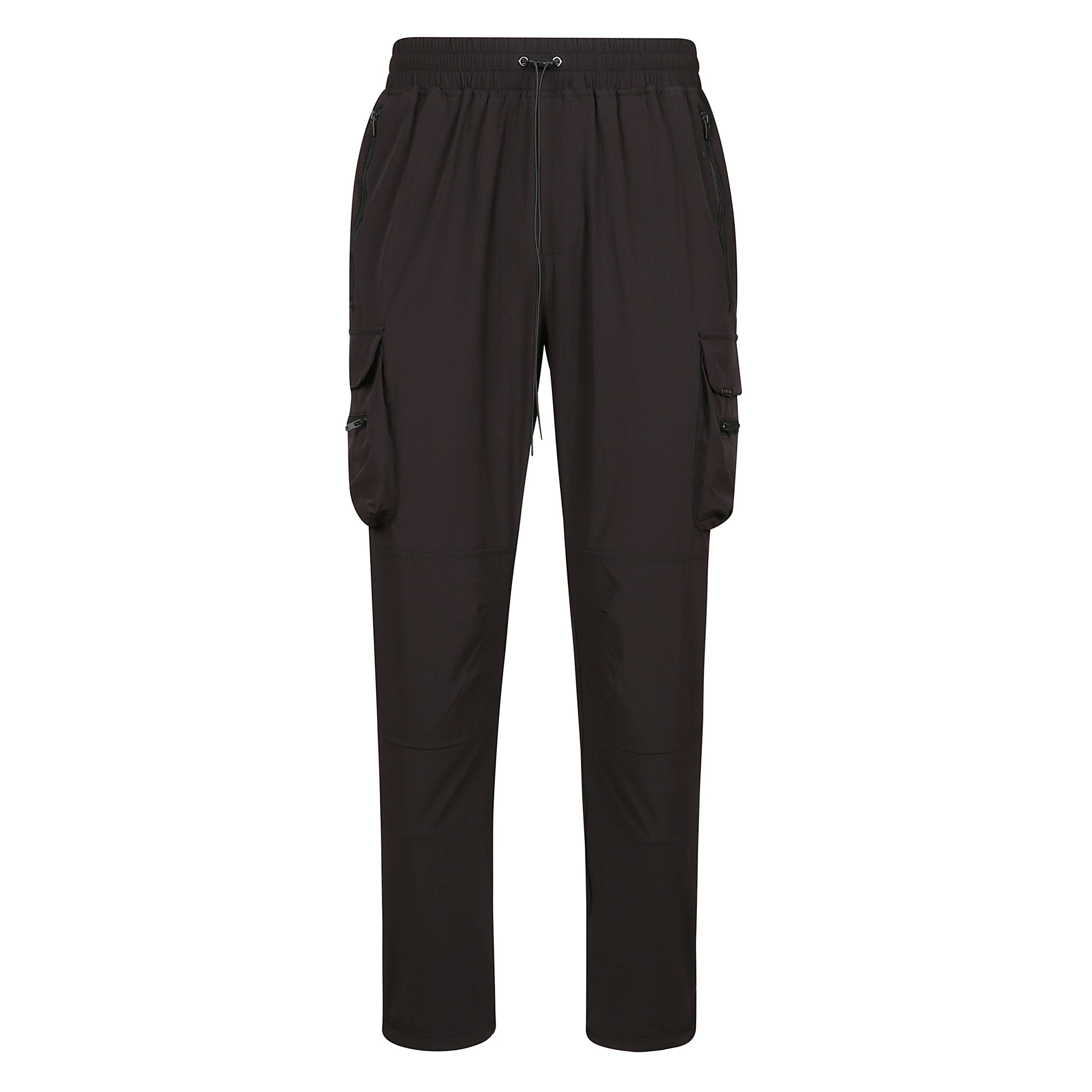 Pantaloni 247 cargo, cintura elastica con coulisse, gamba affusolata