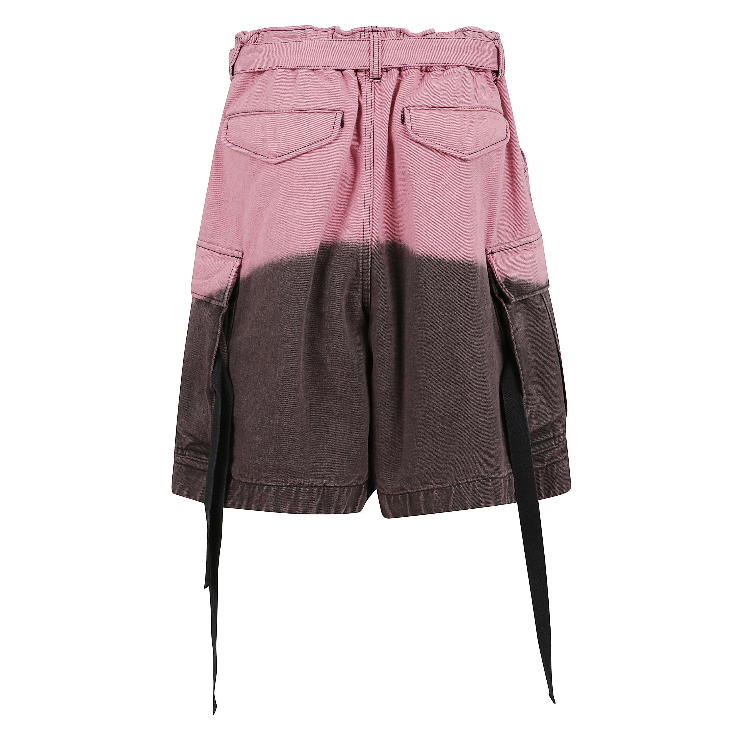 Pantaloncini garment dye 100% cotone.