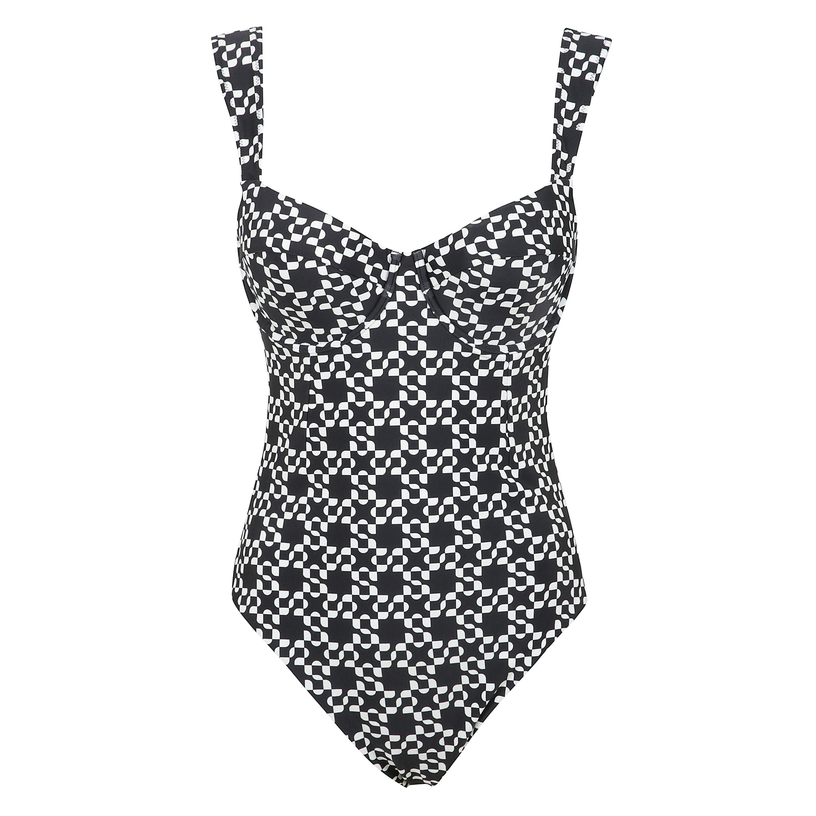 Lexi bustier body con fantasia.