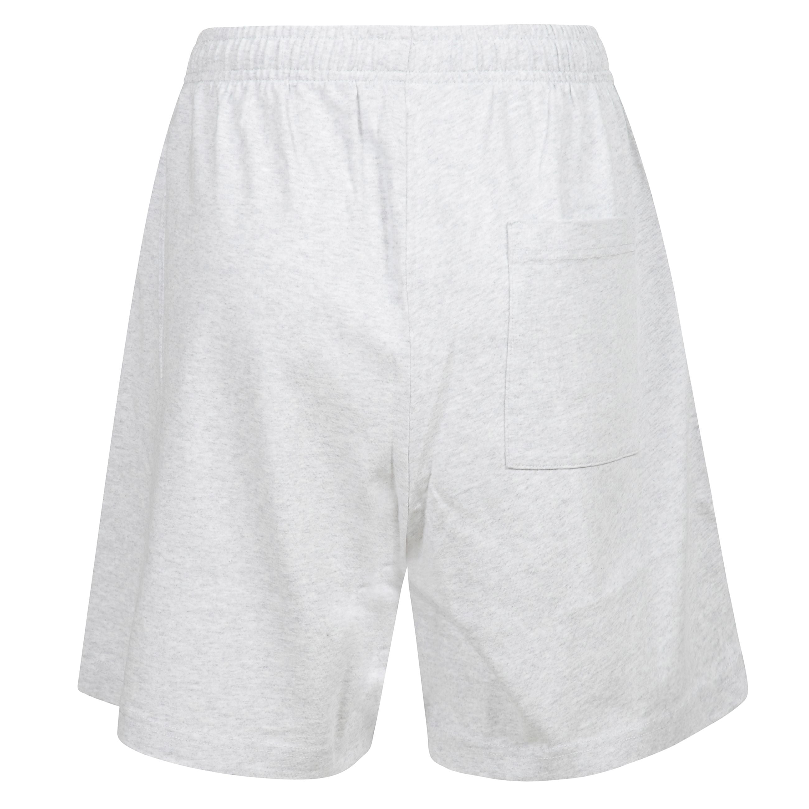 Shorts in tuta con vita elasticizzata, logo a contrasto