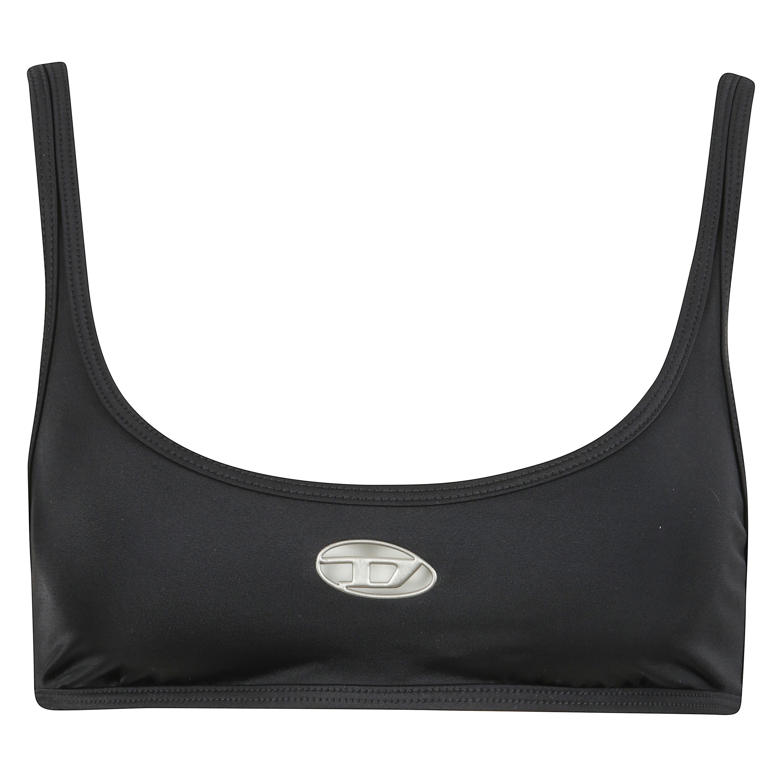 Ut-bra-top-utlt reggiseno con logo cut-out