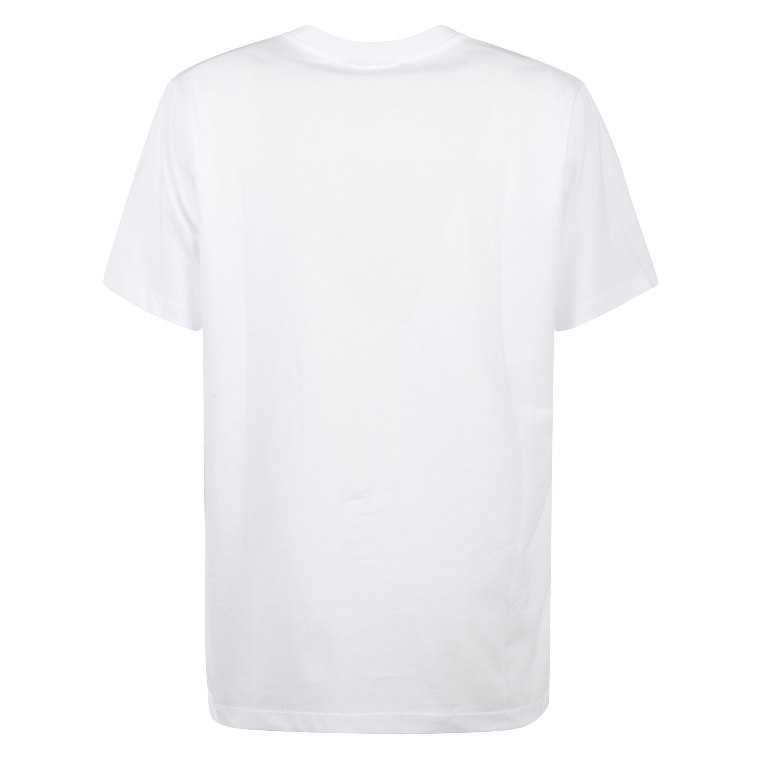 T-shirt in cotone a maniche corte. scollo rotondo. stampa frontale con tre ciliegie, scritta ""have a nice day"" e firma ganni in evidenza sulla stampa.