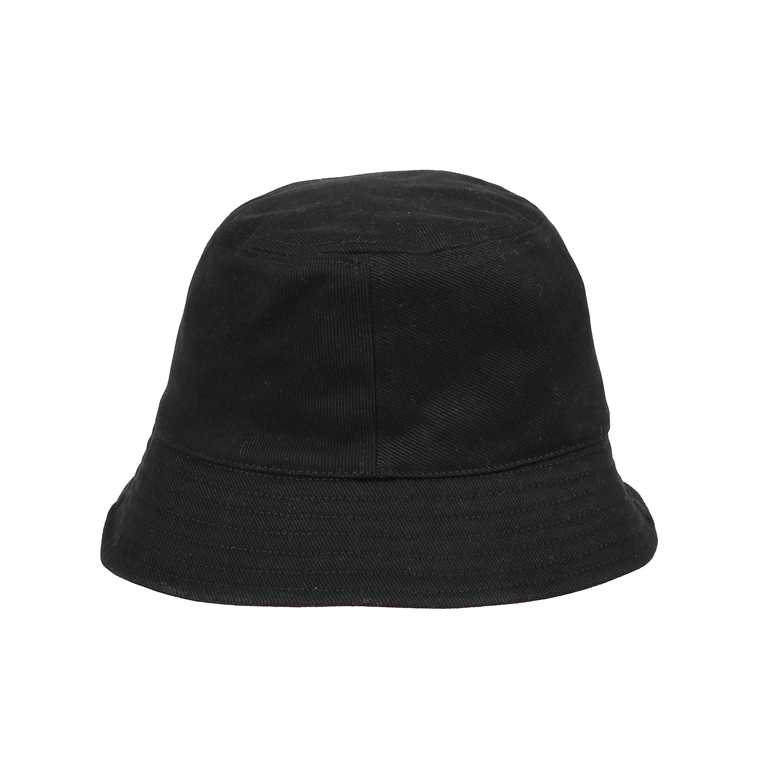 Cappello alla pescatora in tela di cotone con logo âmarantâ ricamato con interno foderato.