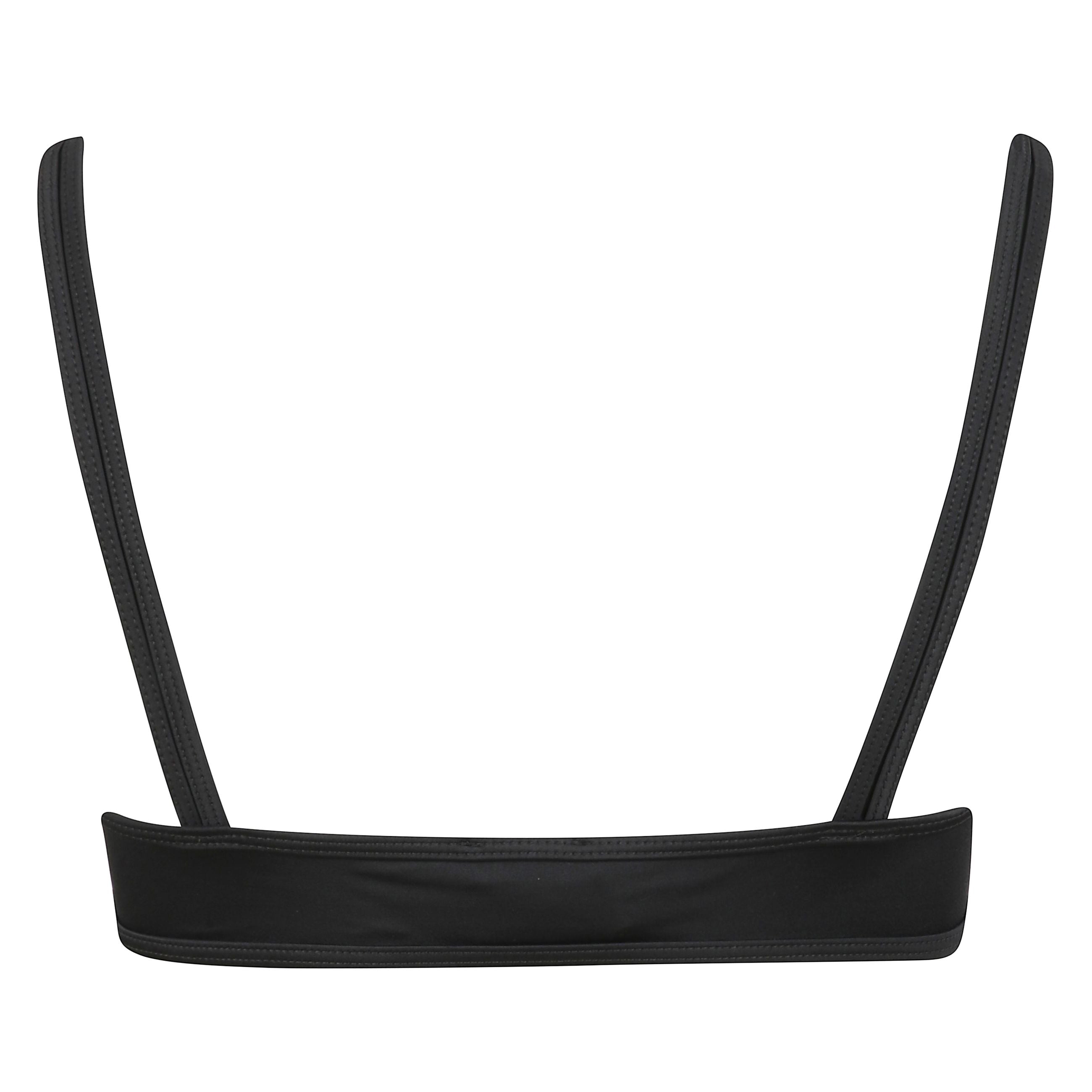 Ut-bra-top-utlt reggiseno con logo cut-out