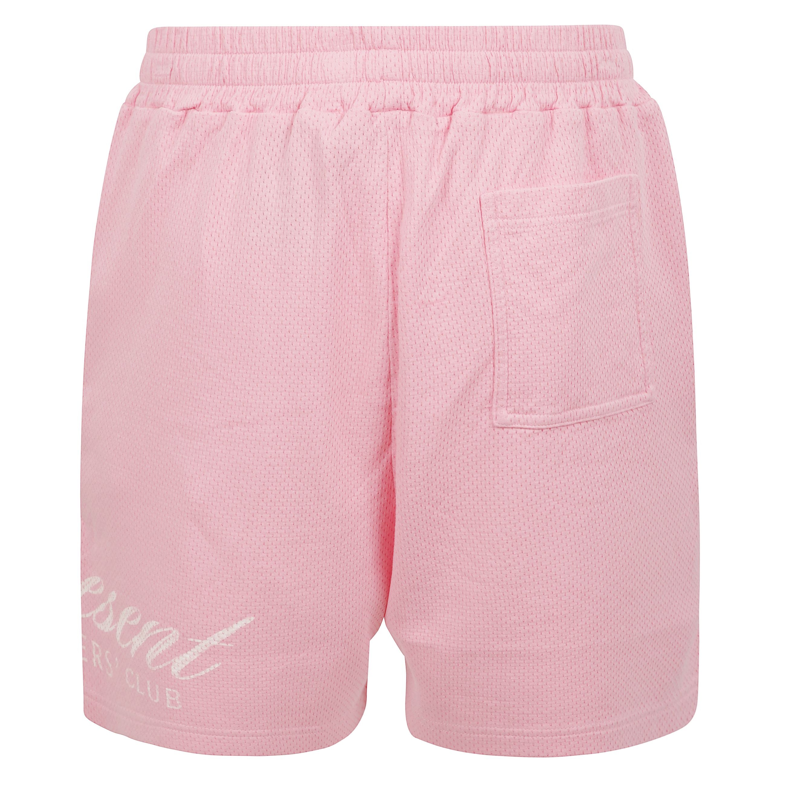 I pantaloncini represent combinano il comfort quotidiano con lo streetwear di lusso. tagliato da premium, tessuto traspirante in mesh di cotone, i pantaloncini rilassati presentano un design elegante con una stampa logo script contrasto, vita elastica con