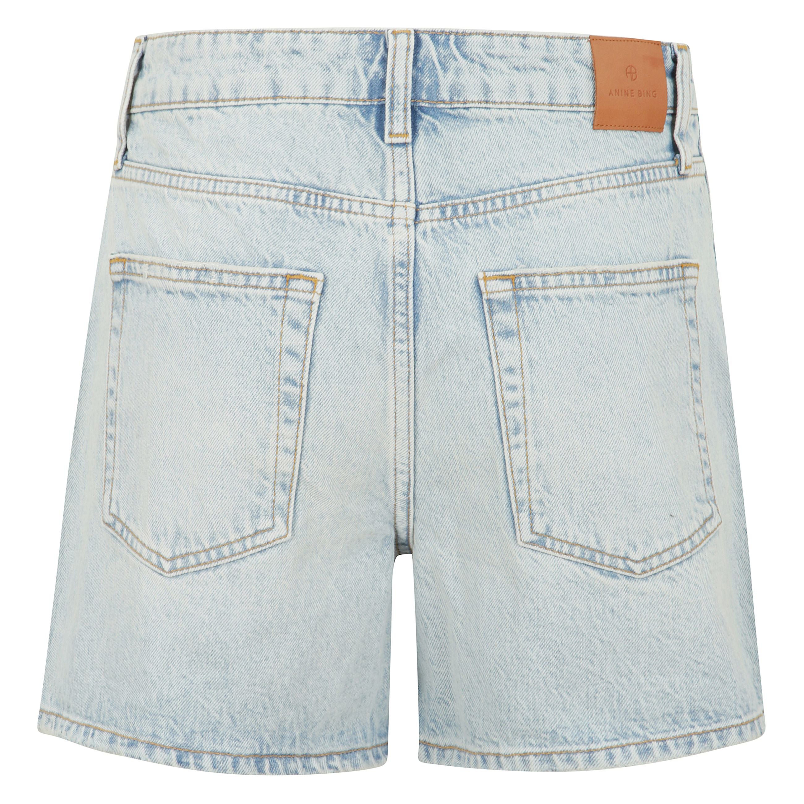 Shorts denim dalton, chiusura con bottoni