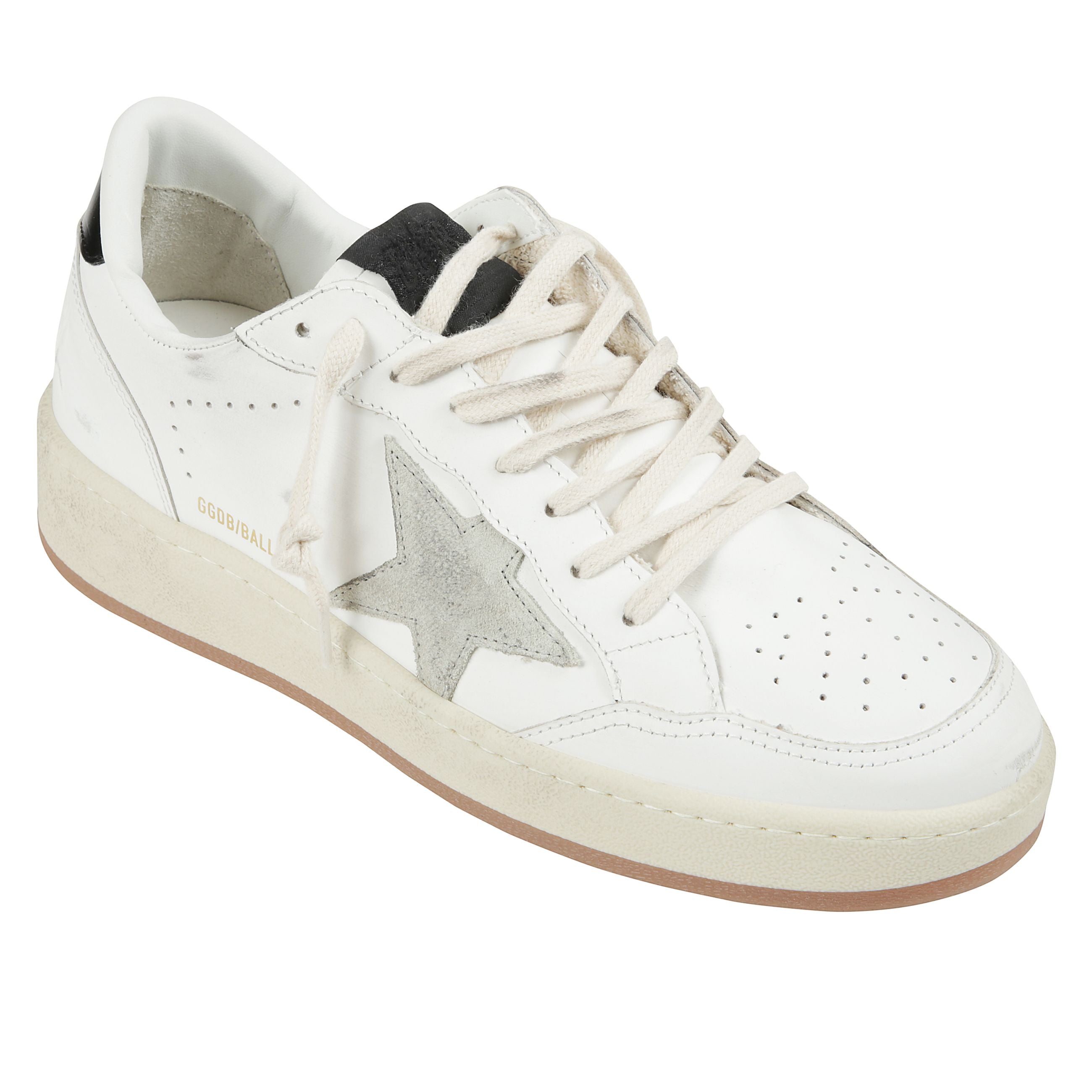 Sneakers ball star 2 in pelle e stella in suede