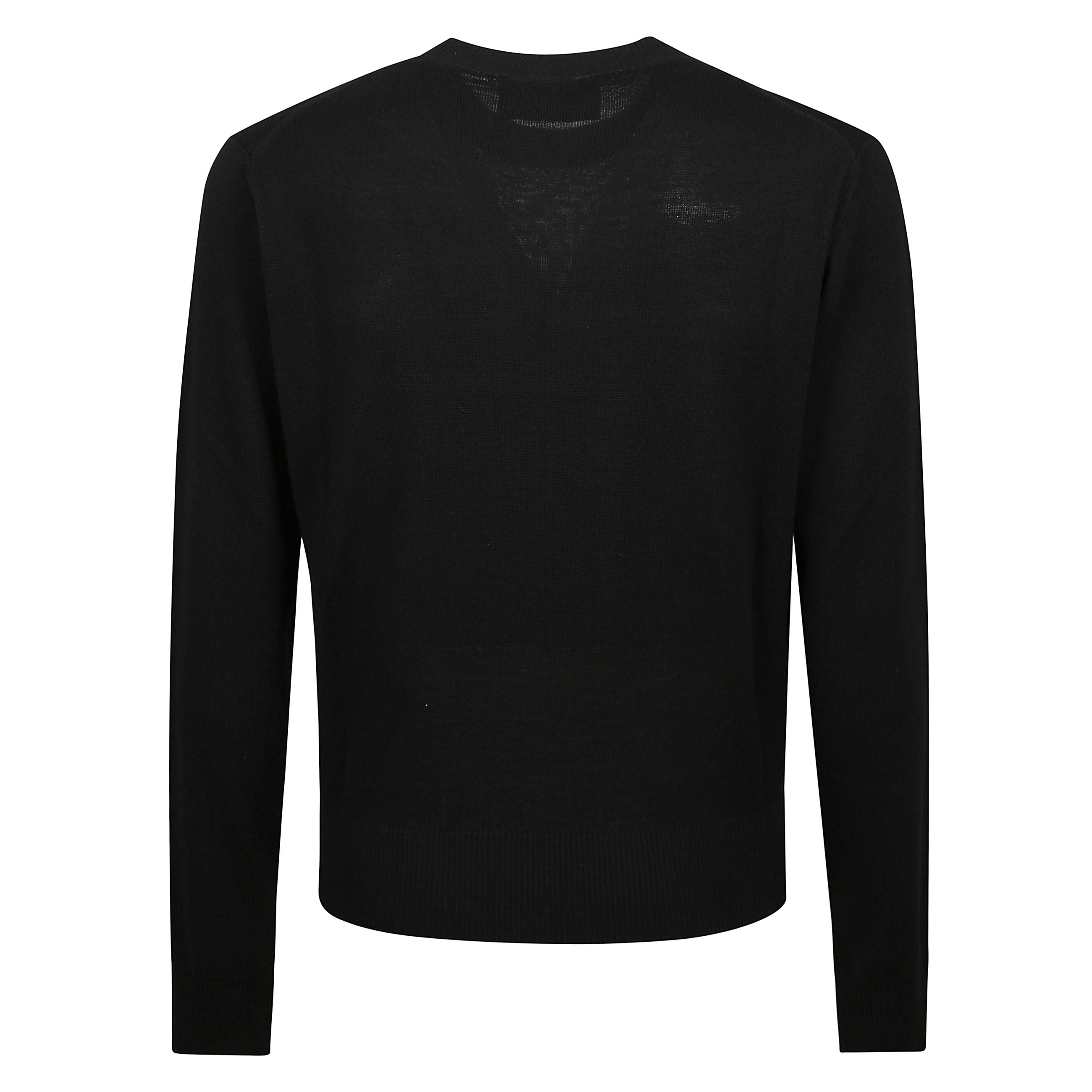 Maglia a manica lunga con collo rotondo