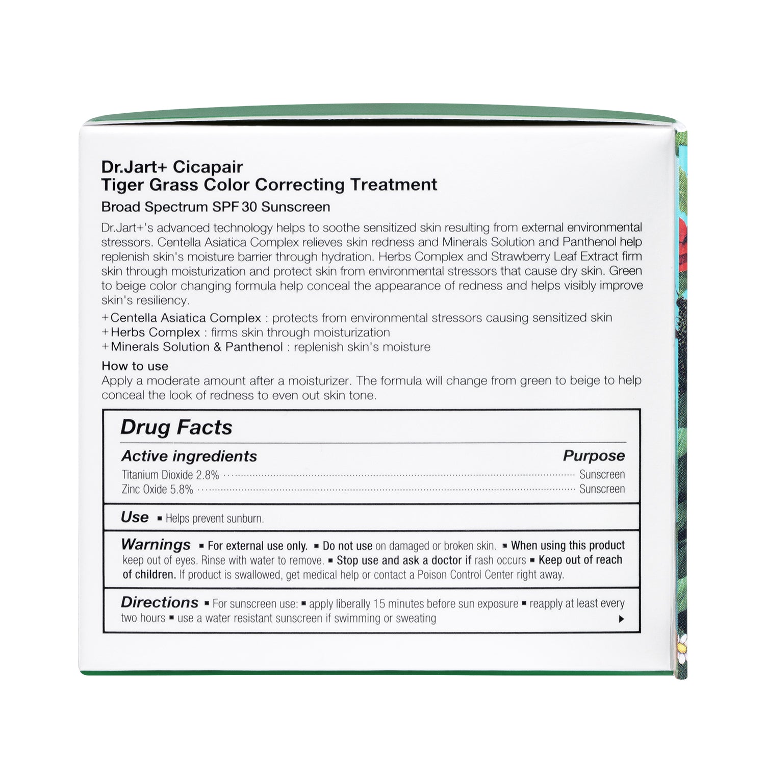 Dr.Jart-Cicapair Tiger Color Correcting Treatment 50ml/1.7oz