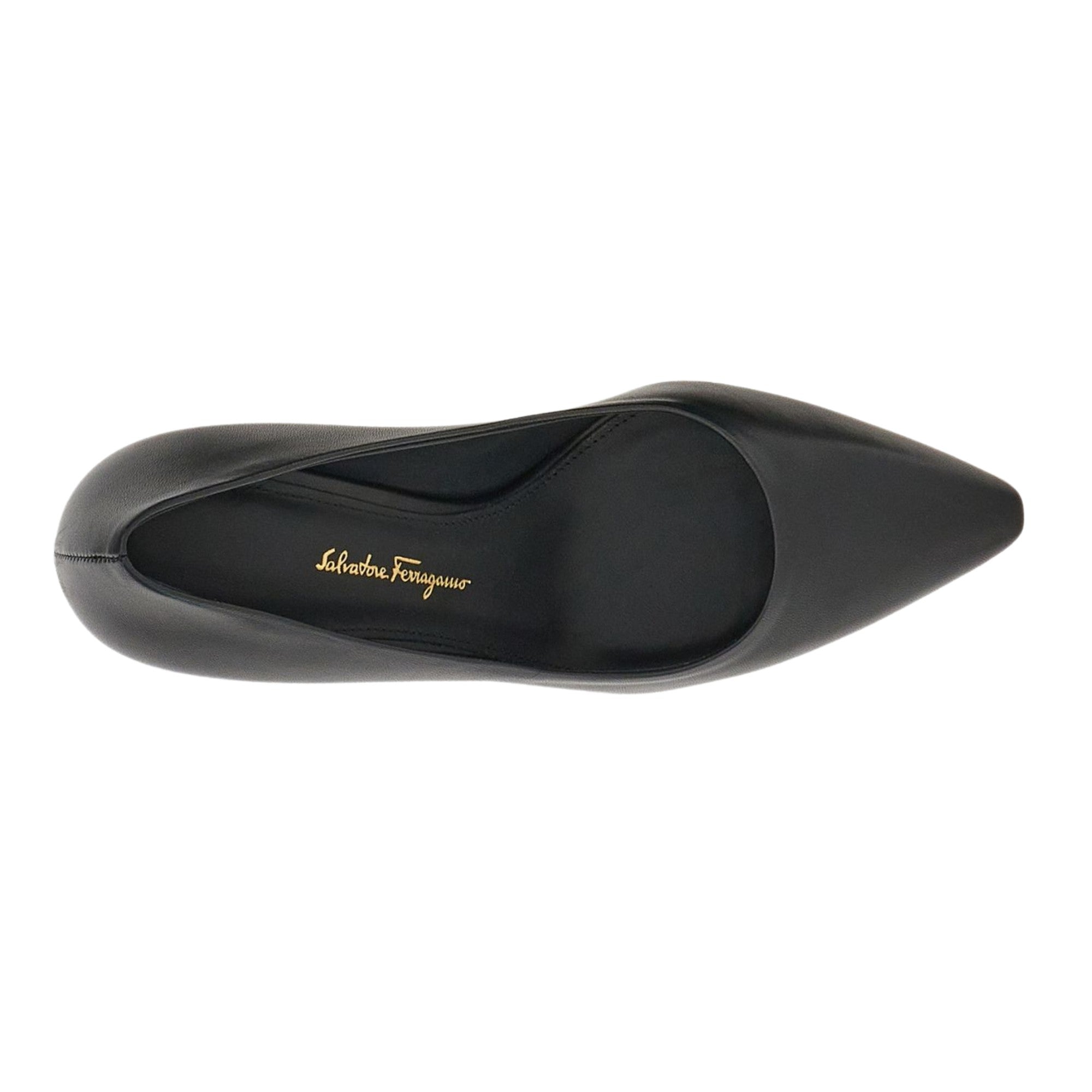 Salvatore Ferragamo  Gancini Leather Loafer Womens Style : 0758479
