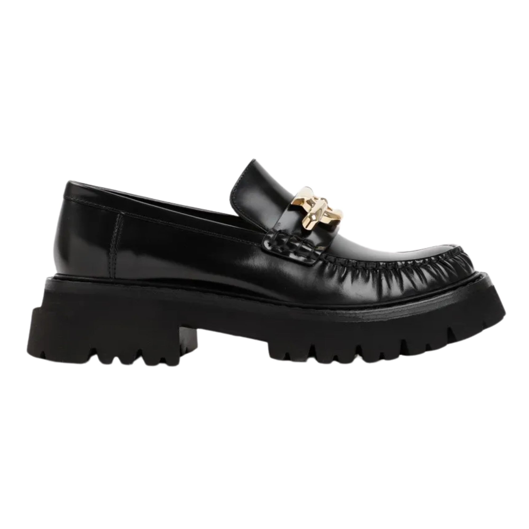 Salvatore Ferragamo  Ingrid Leather Loafer Womens Style : 0763904