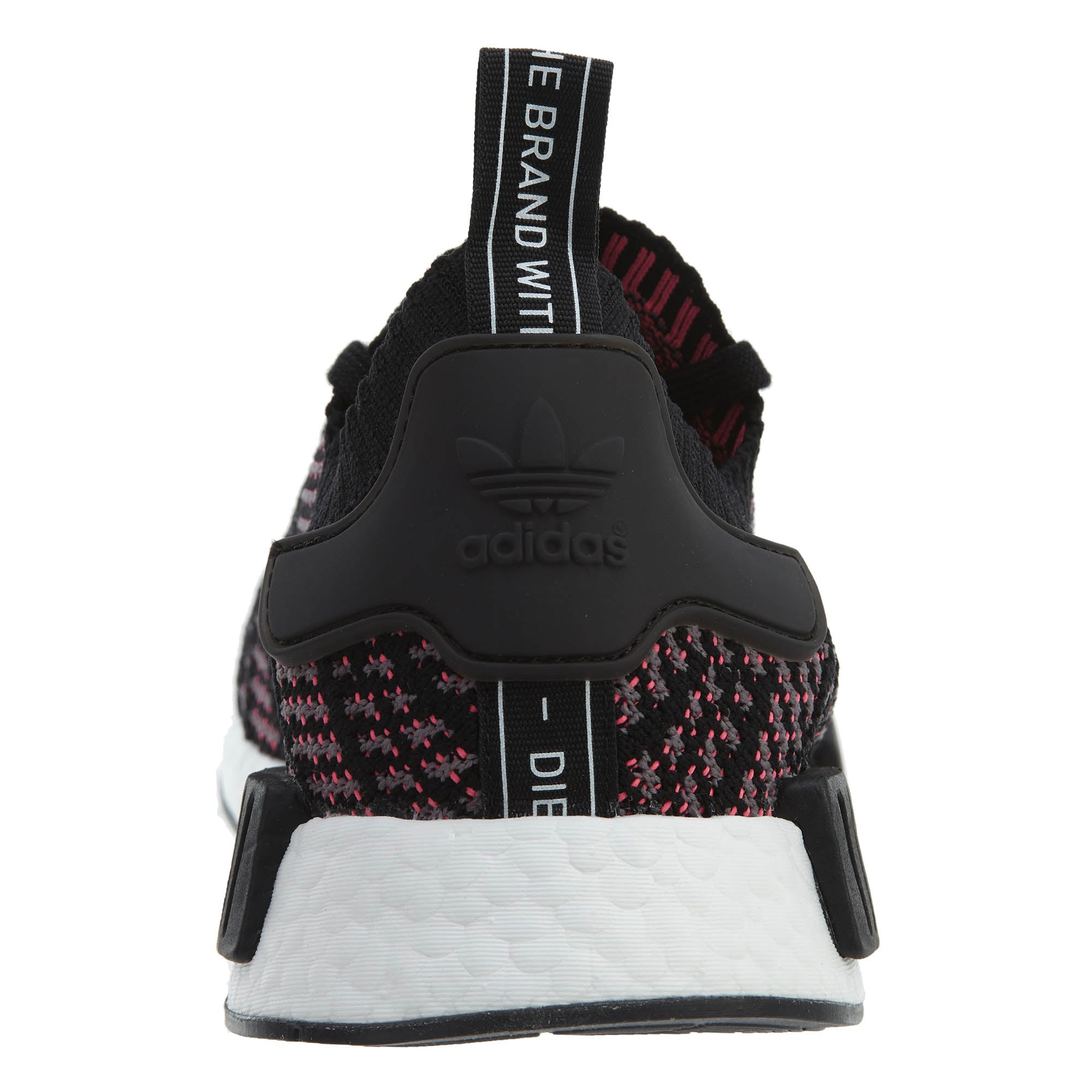 adidas NMD R1 STLT Black Grey Solar Pink