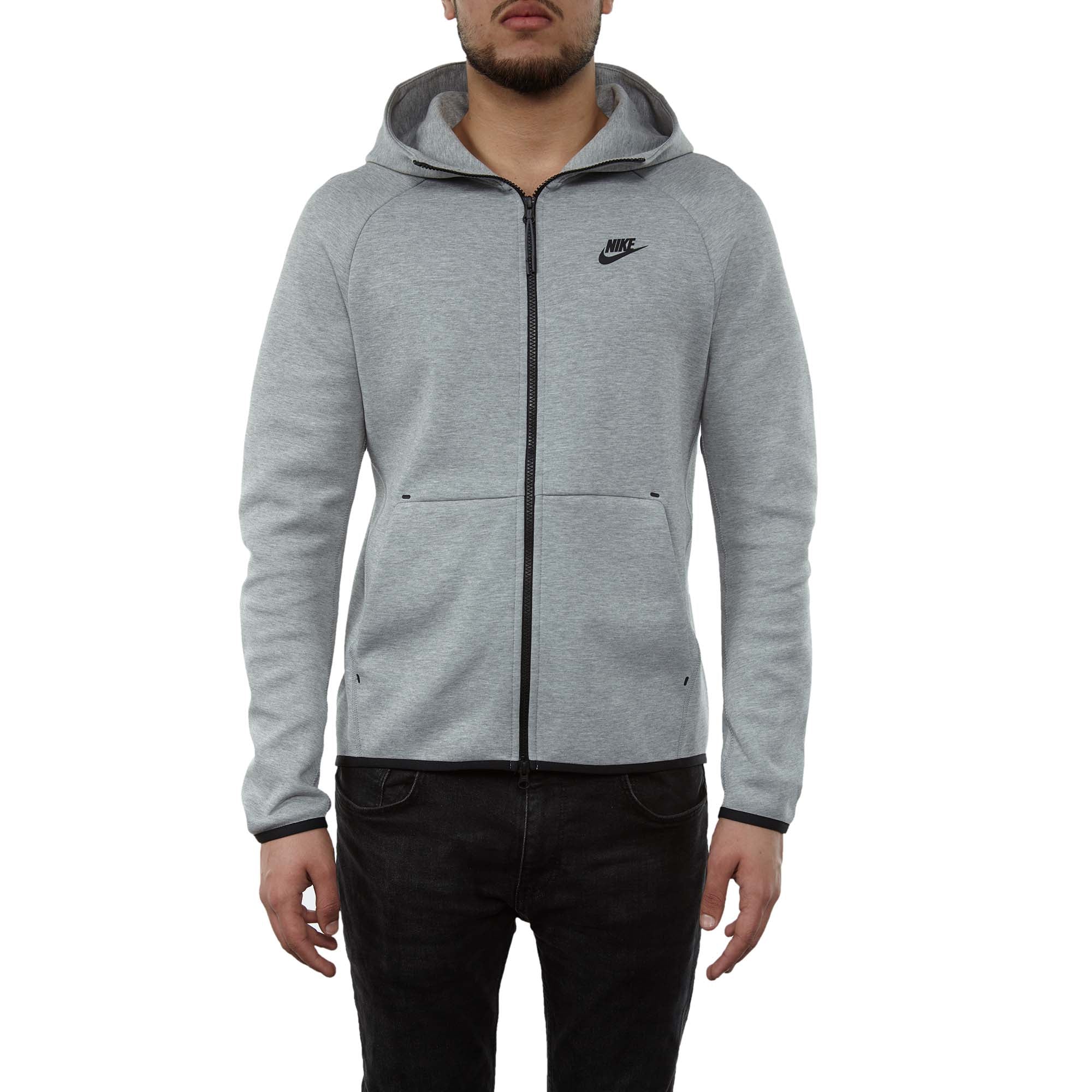 Nike Sportswear Tech Fleece Full-Zip Hoodie Dark Grey/Black