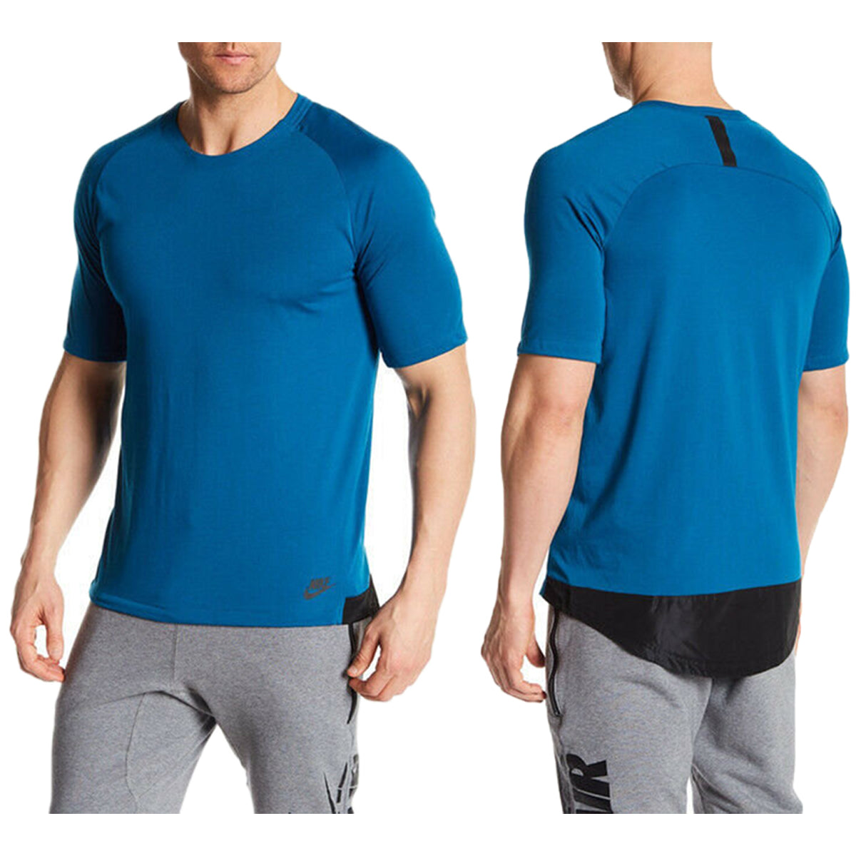 Nike Sportswear Raglan Bonded Fitness Shirt Mens Style : 805122