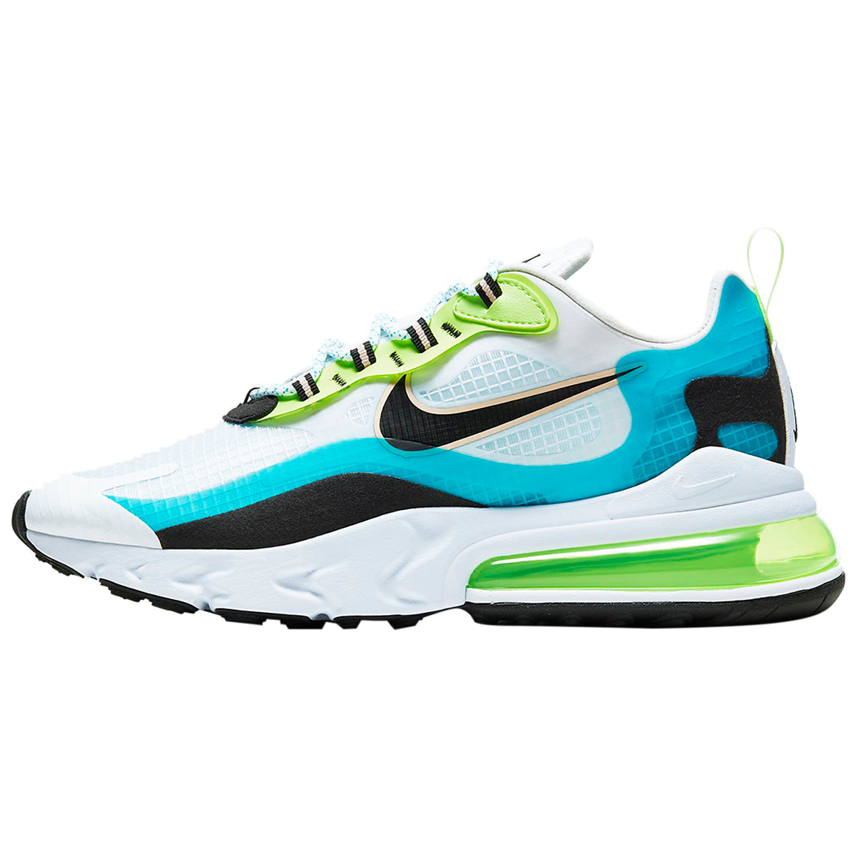 Nike Air Max 270 React Oracle Aqua Ghost Green