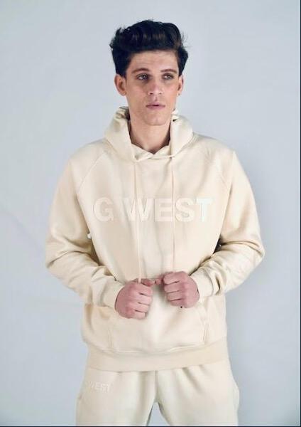 G West Big Logo Hoodies Mens style: GWLFHD6000 