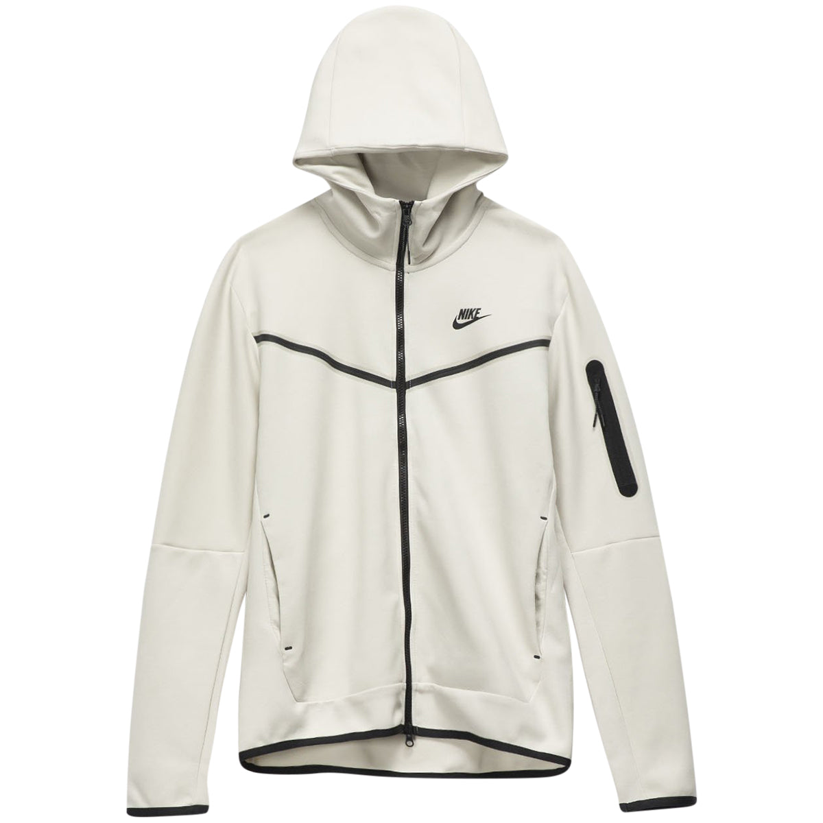 Nike Sportswear Tech Fleece Full-Zip HoodieLight Bone/Black