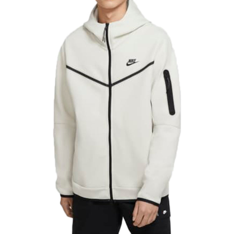 Nike Sportswear Tech Fleece Full-Zip HoodieLight Bone/Black