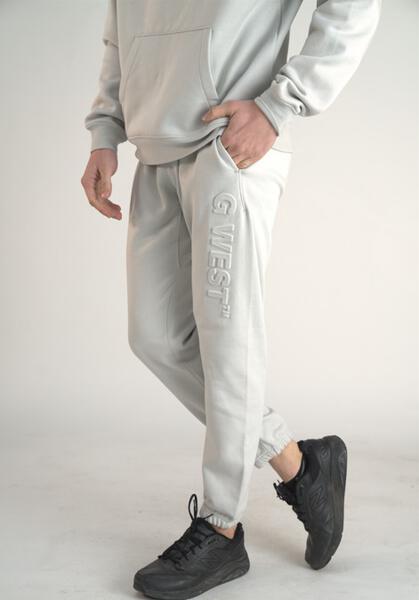 G West Embossed Logo Joggers Mens Style : GWLFJ6002	
