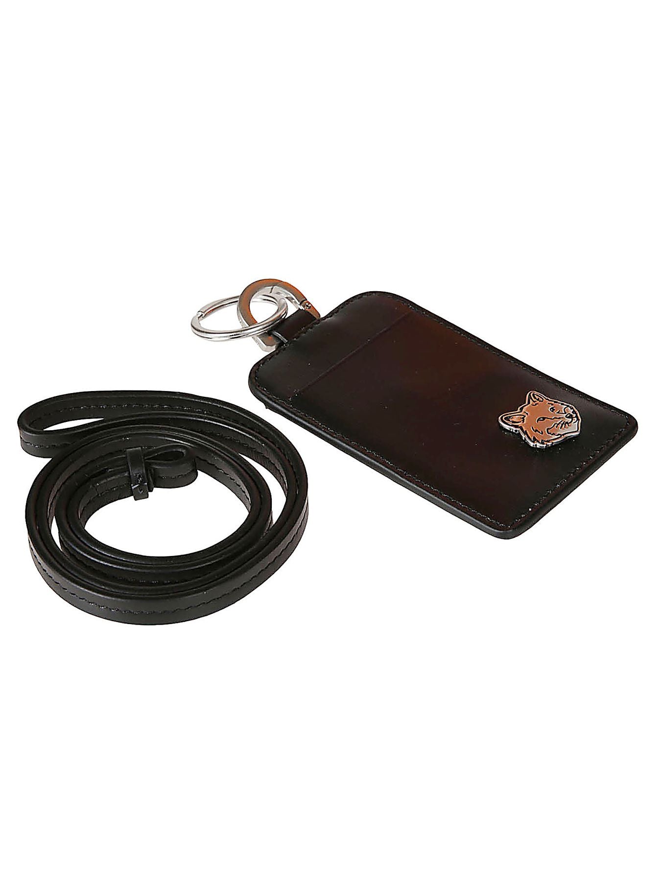 Fox head neck cardholder