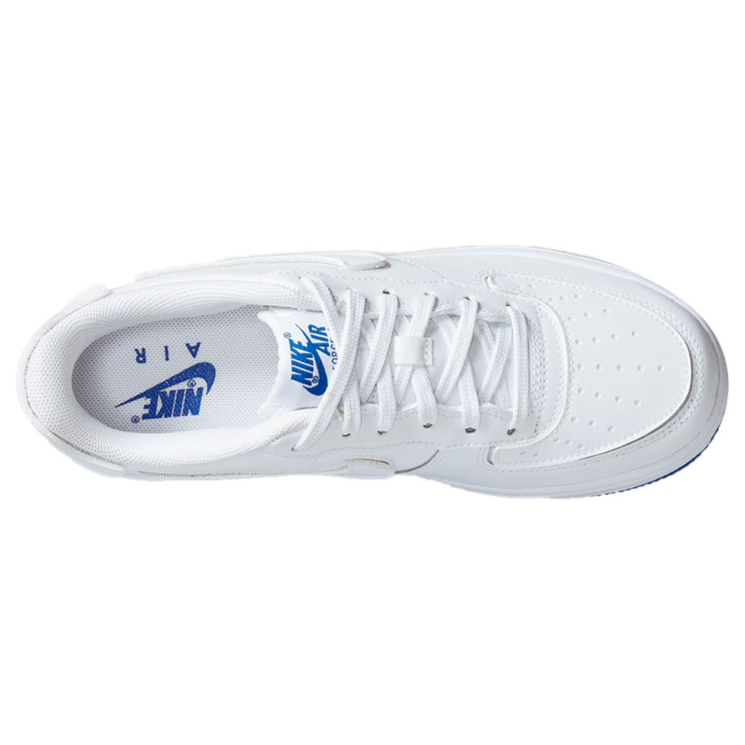 Nike Air Force 1/1 White Royal Blue (GS)