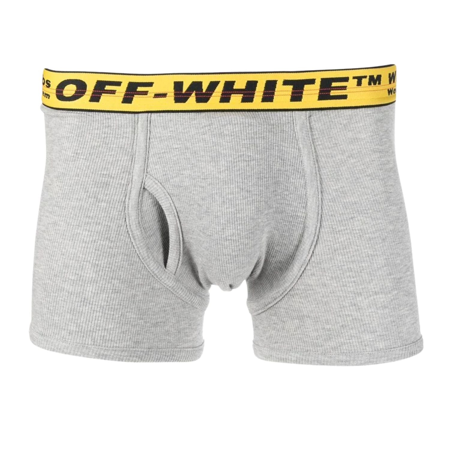 OFF-WHITE Classic Industrial Tripack Boxers Melange Grey