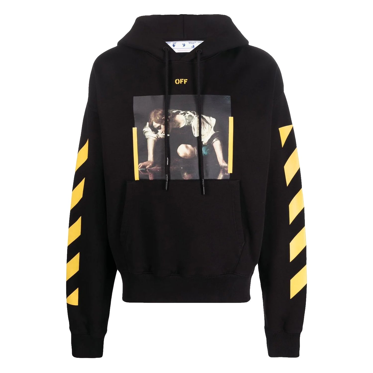 OFF-WHITE Caravaggio Narcis Over Hoodie Black