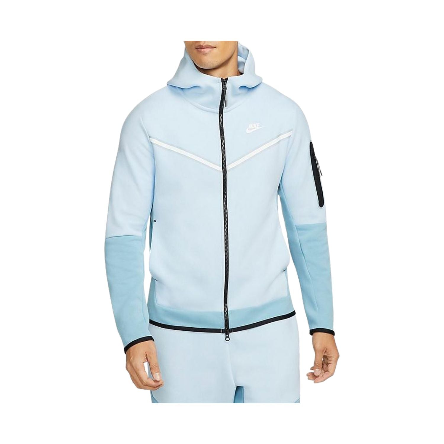 Nike Sportswear Tech Fleece Full-Zip Hoodie Celestine Blue