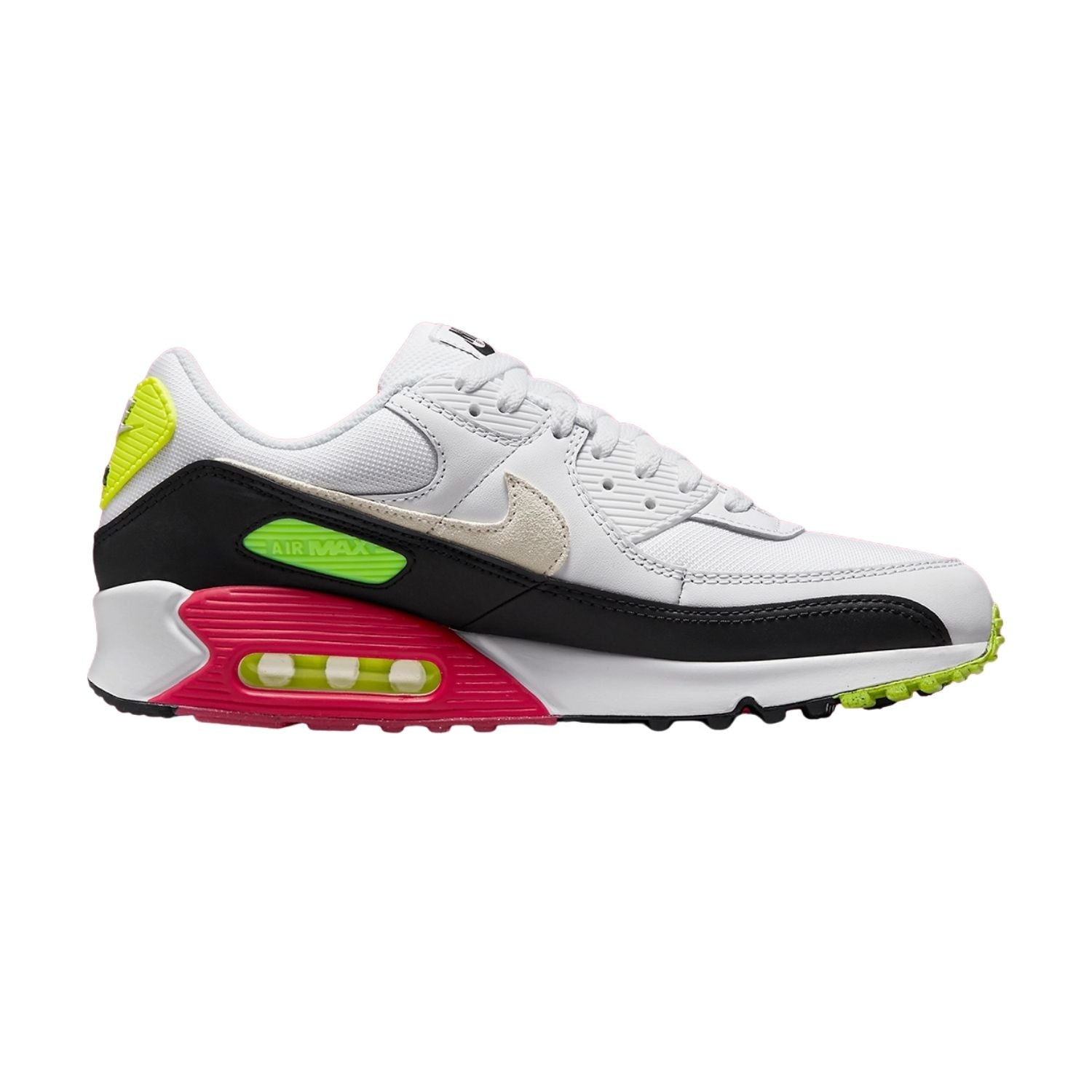 Nike Air Max 90 White Volt Rush Pink