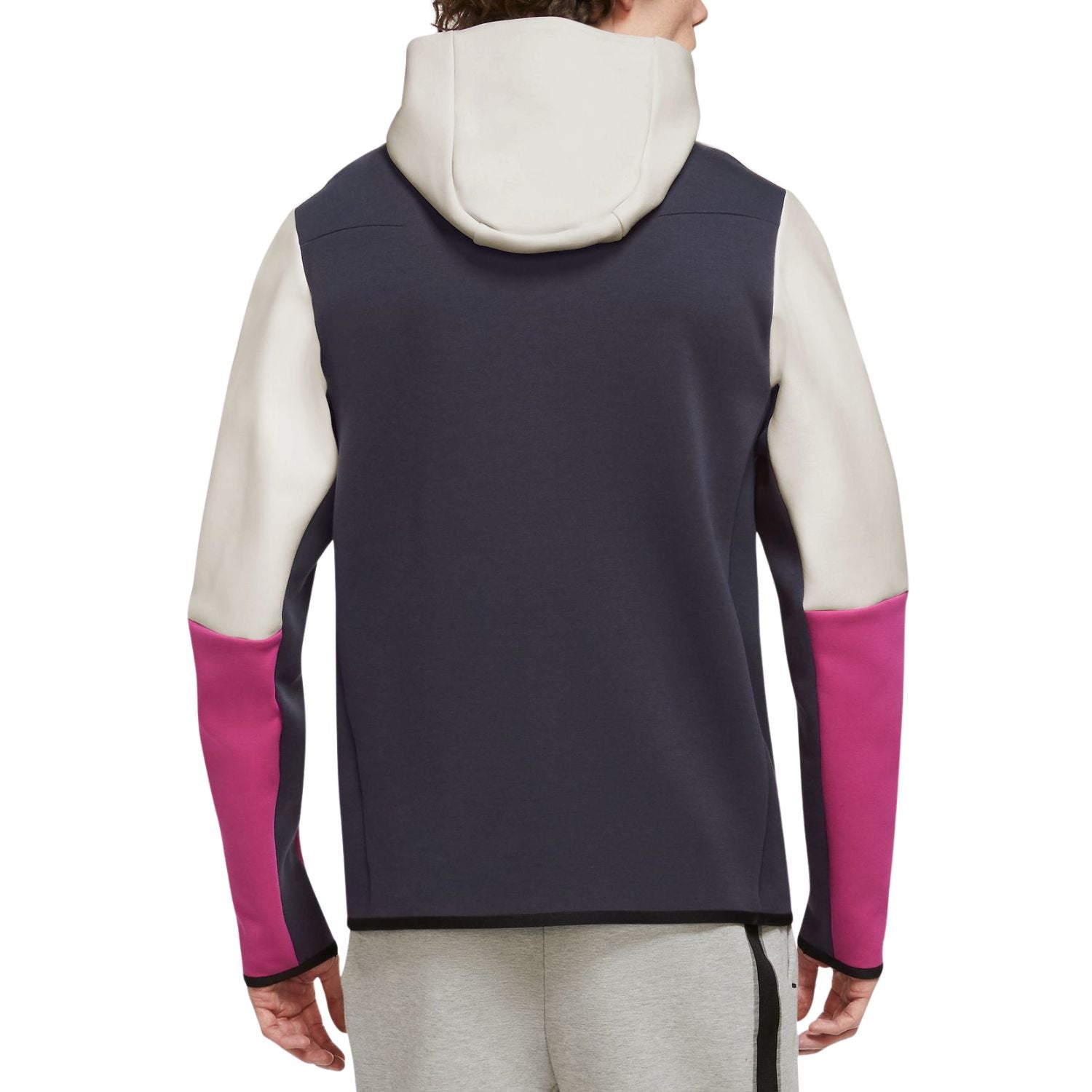 Nike Sportswear Tech Fleece Full-Zip Hoodie Phantom/Cave Purple/Active Pink
