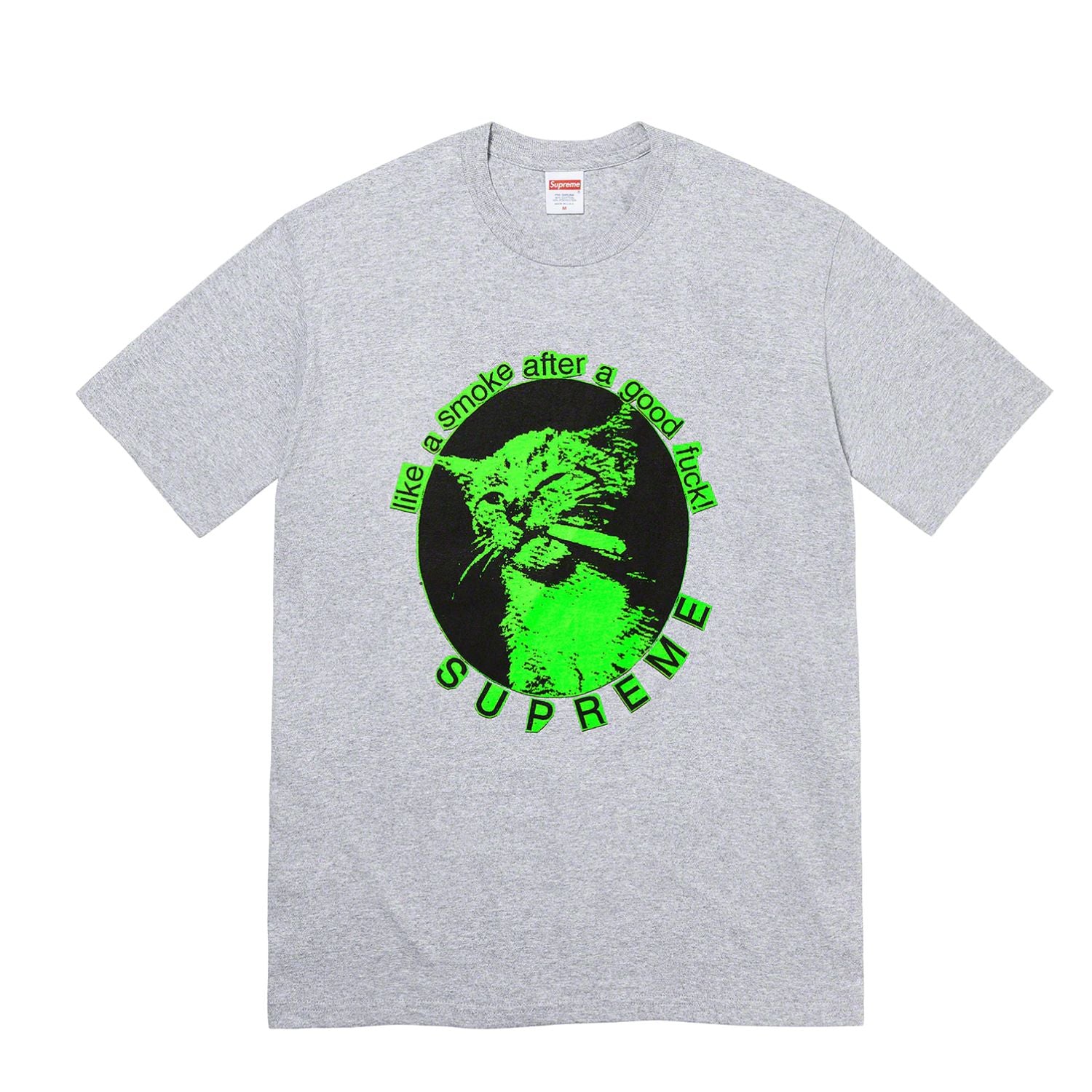 Supreme Smoke Tee (SS23) Heather Grey
