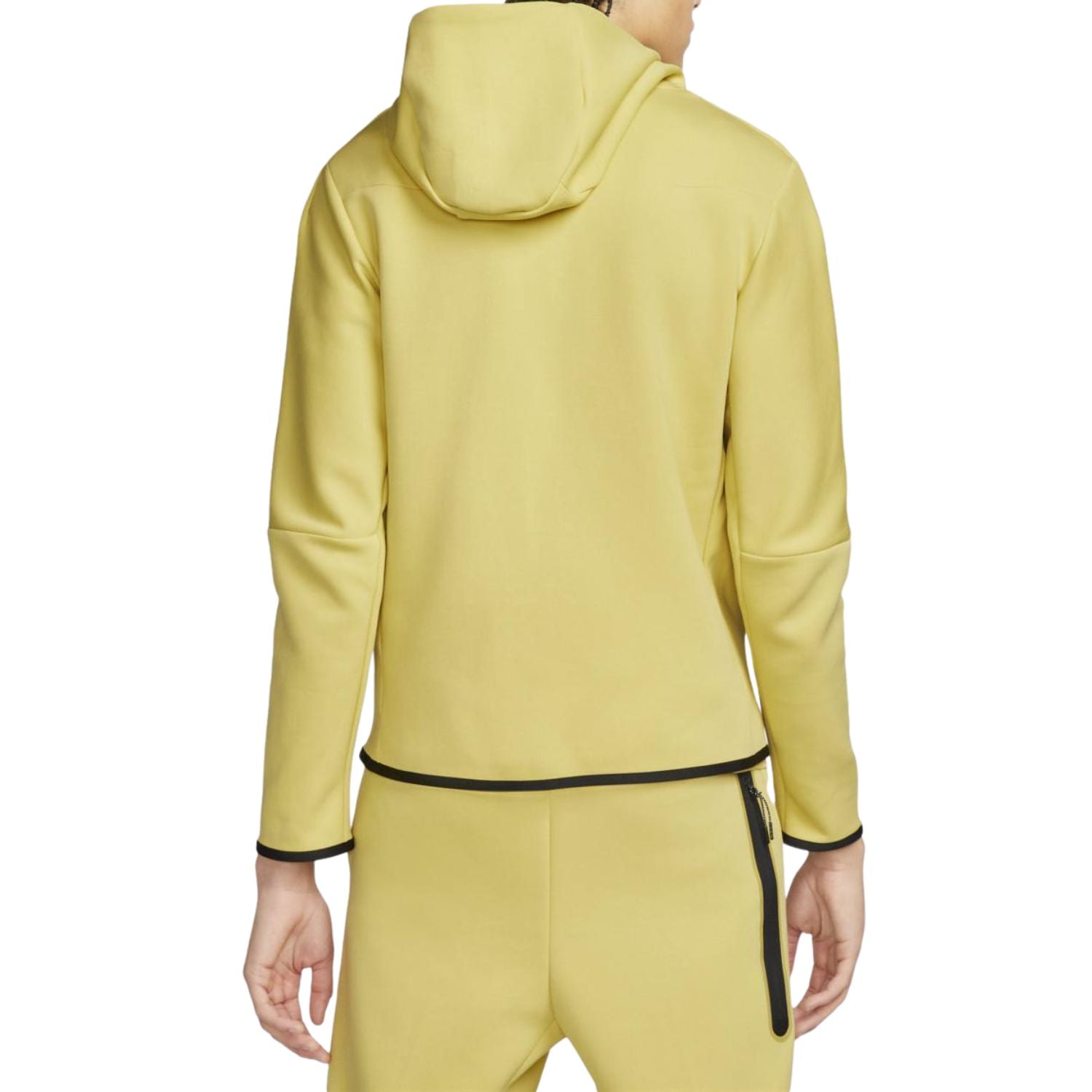 Nike Sportswear Tech Fleece Full-Zip HoodieSaturn Gold/Black