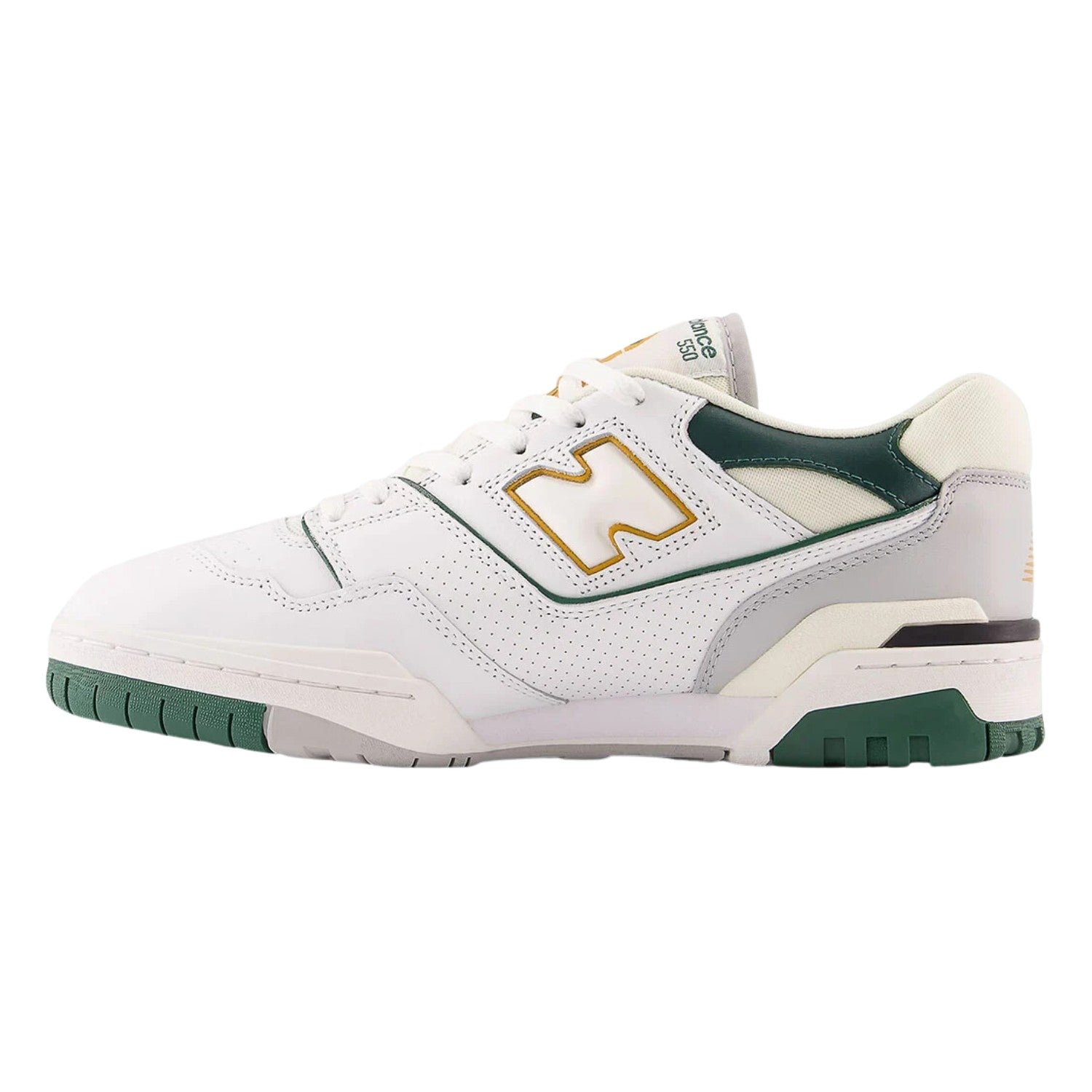 New Balance 550 White Nightwatch Green