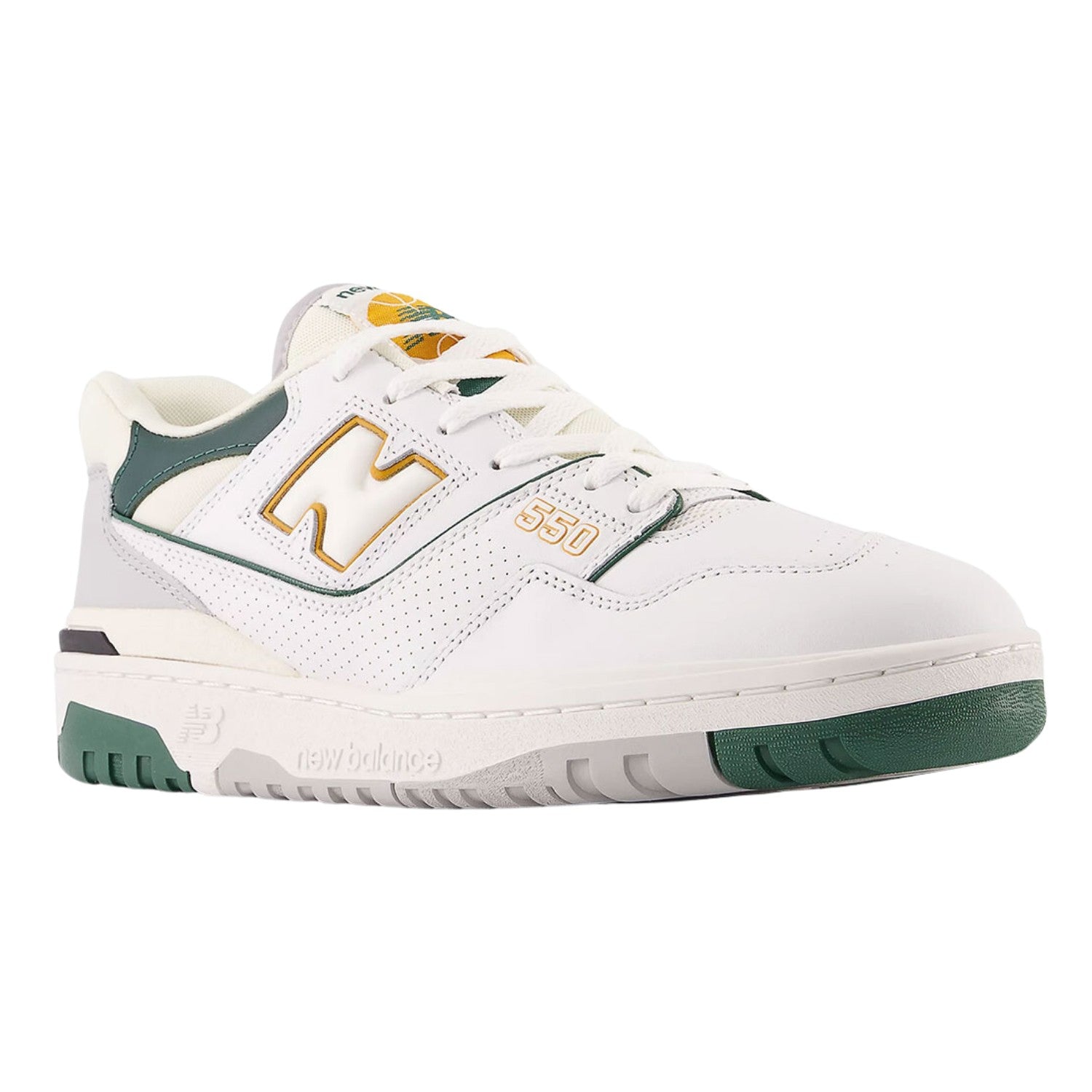 New Balance 550 White Nightwatch Green