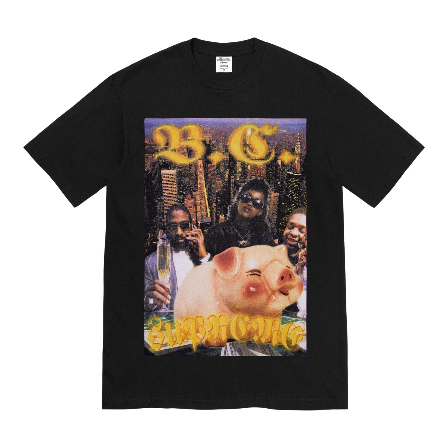 Supreme Bernadette Corporation Money Tee Black