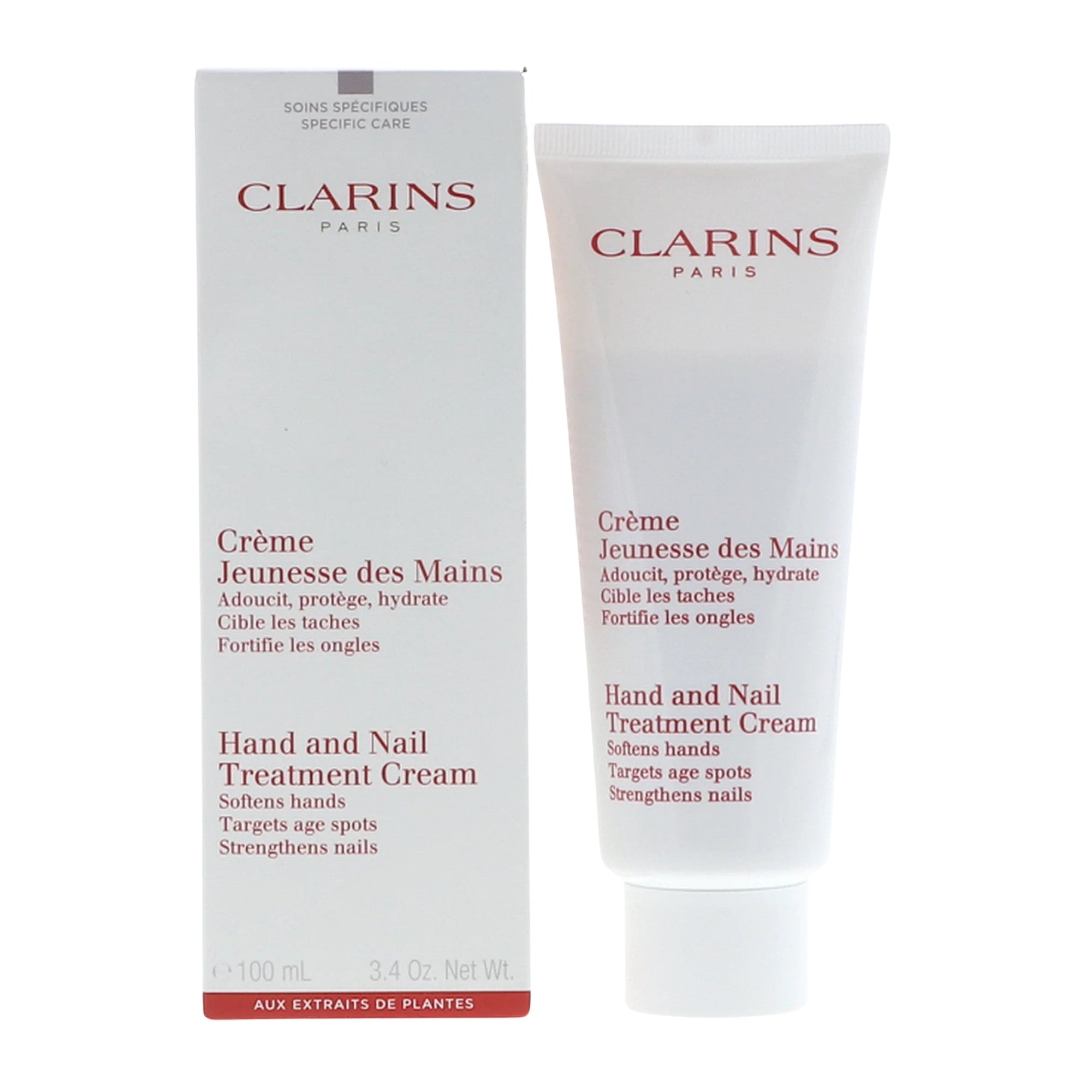 Clarins Hand and Nail Treatment Cream Set 2 X 3.38oz/100ml