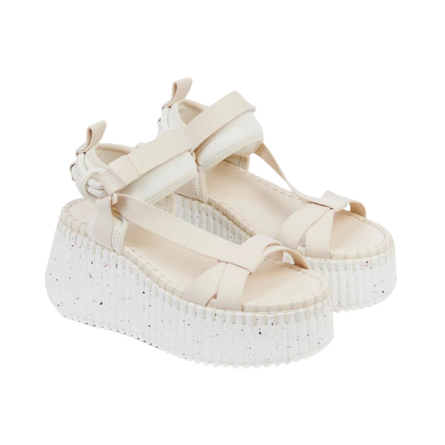 Chloe 'Nama' Wedge Sandals Womens Style : Chc23u870y4
