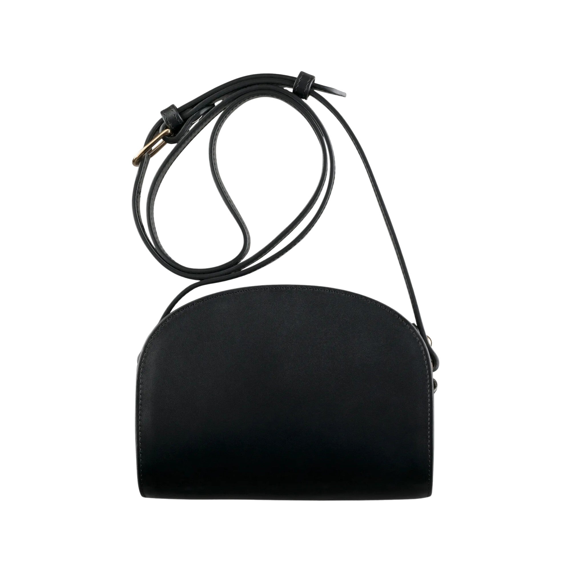 A.p.c Sac Demi Lune Mini Noir Womens Style : Pxawv-f61392 Lzz