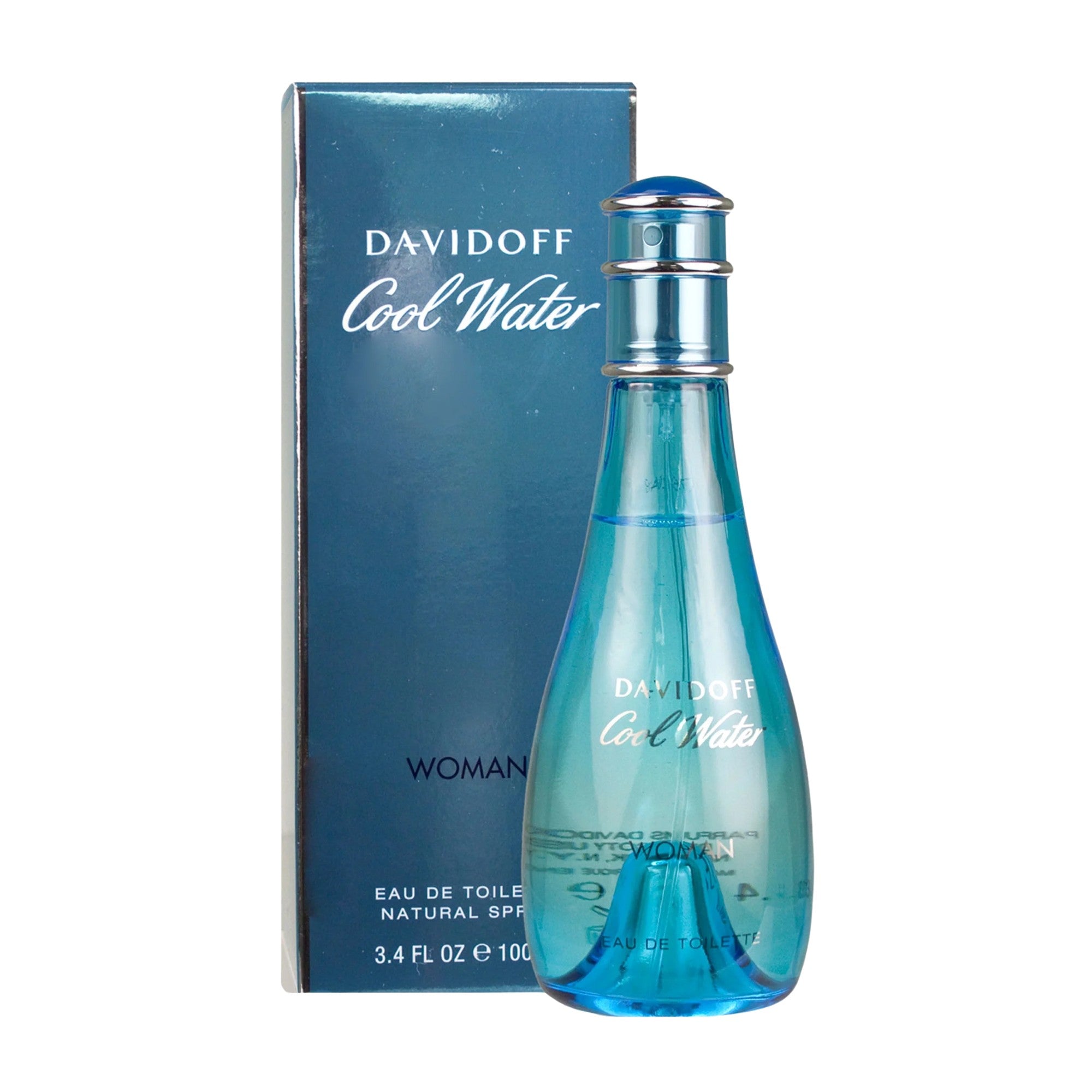 Davidoff Cool Water Eau De Toilette Spray for Women 3.4oz/100ml