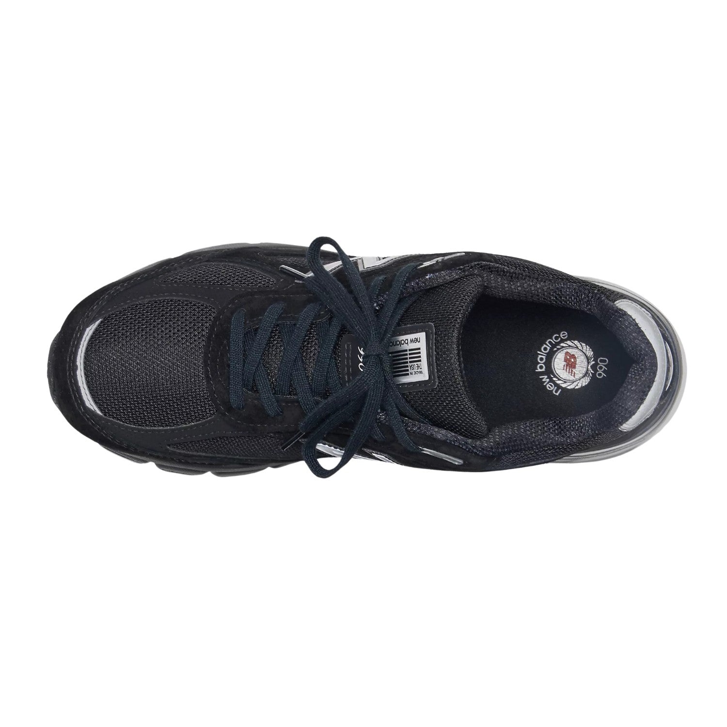 New Balance 990v4 MiUSA Black Silver