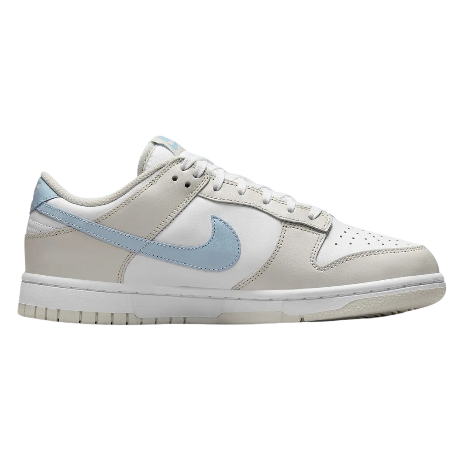 Nike Dunk Low Light Bone Armory Blue (Women's)
