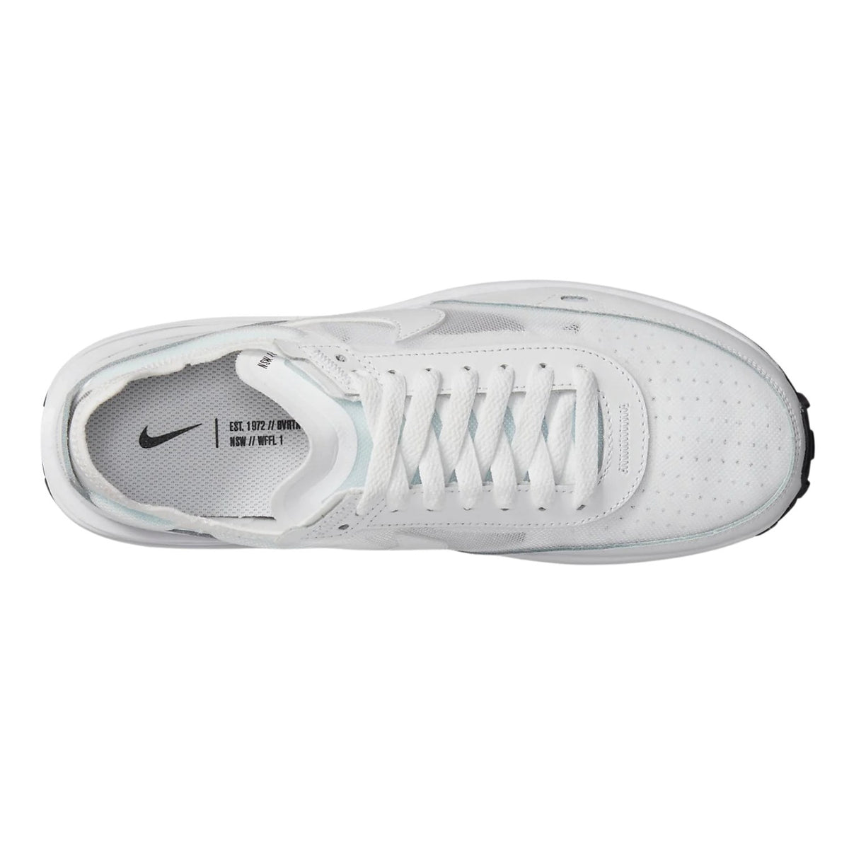 Nike Waffle One White Black White (Women's)