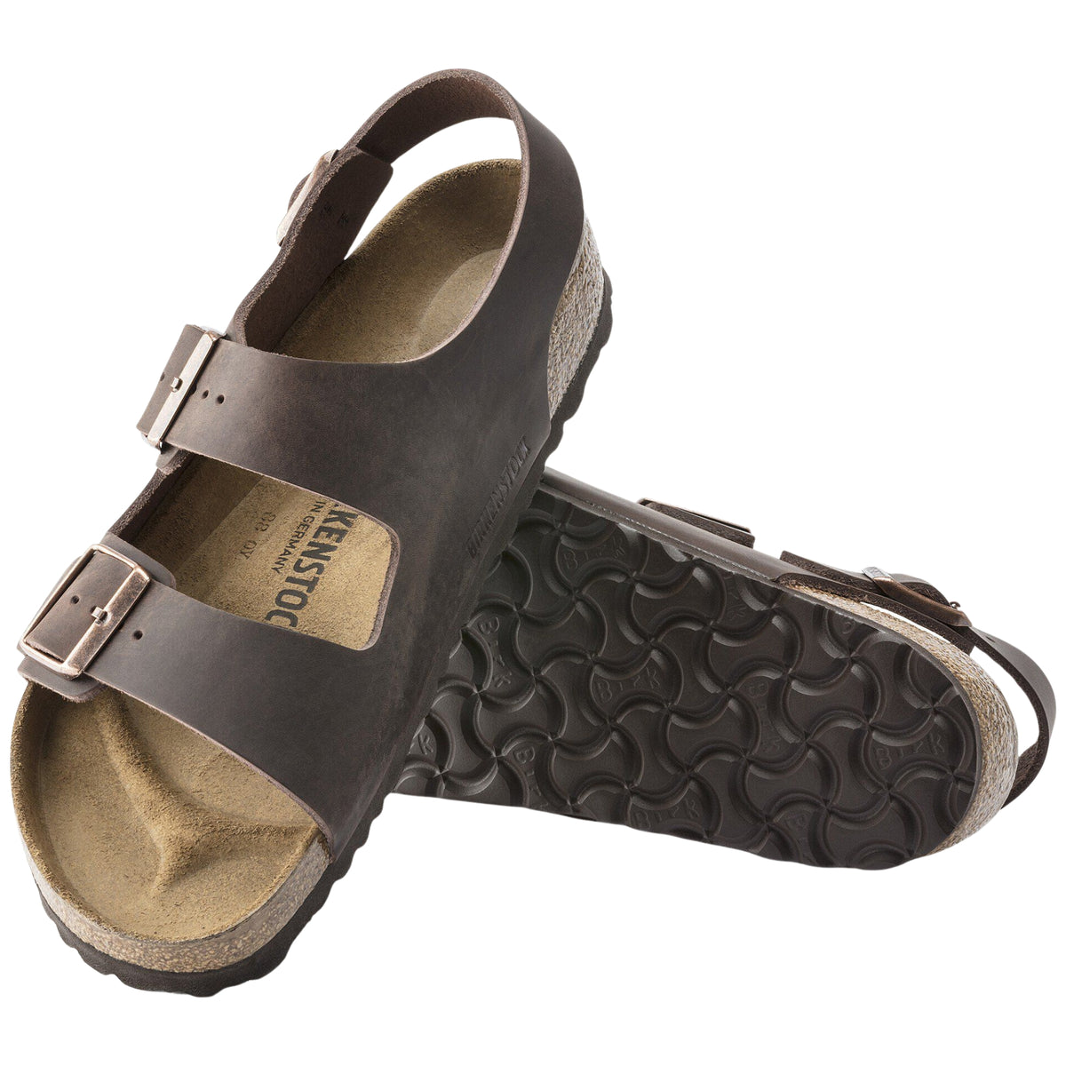 Birkenstock Milano Oiled Leather Habana  Regular