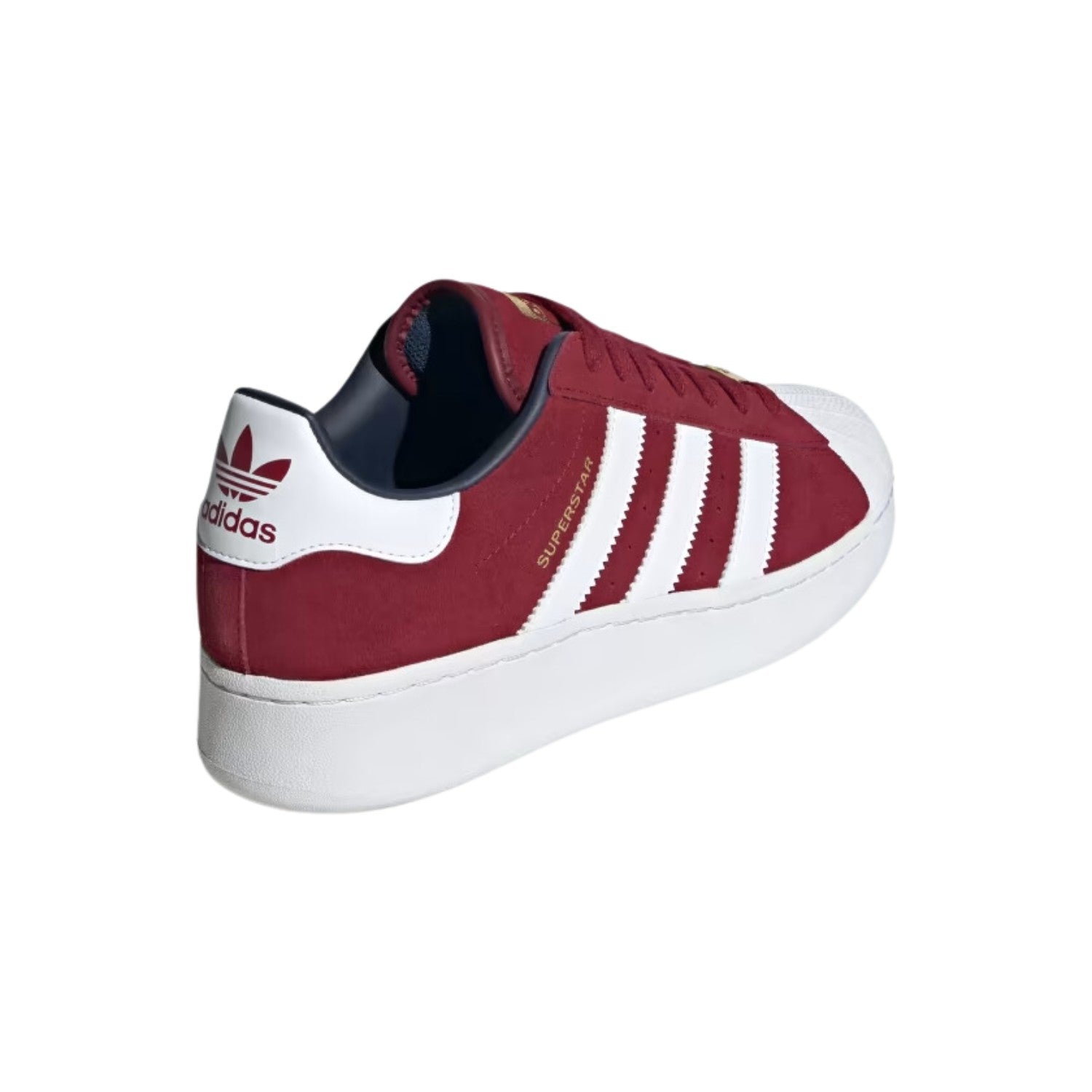 adidas Superstar XLG Collegiate Burgundy White