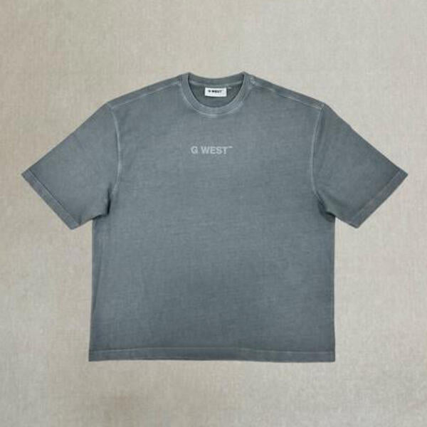 G WEST MENS TEE - GREY 