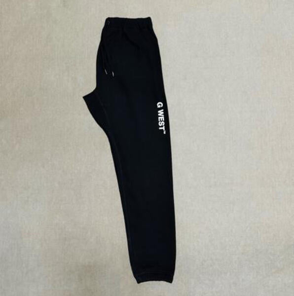 G WEST MENS JOGGERS - BLACK 